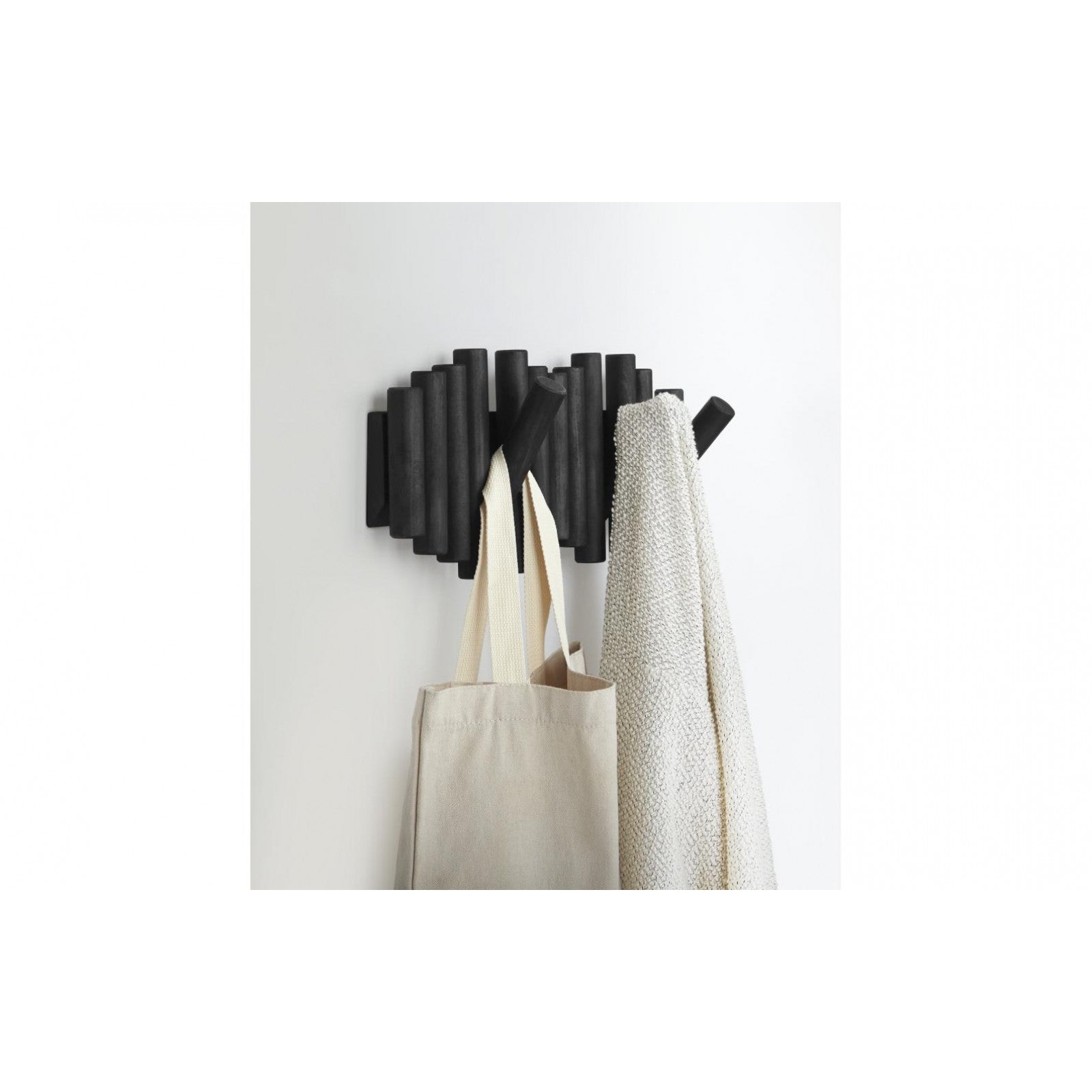 Portemanteau Picket 38 cm, noir