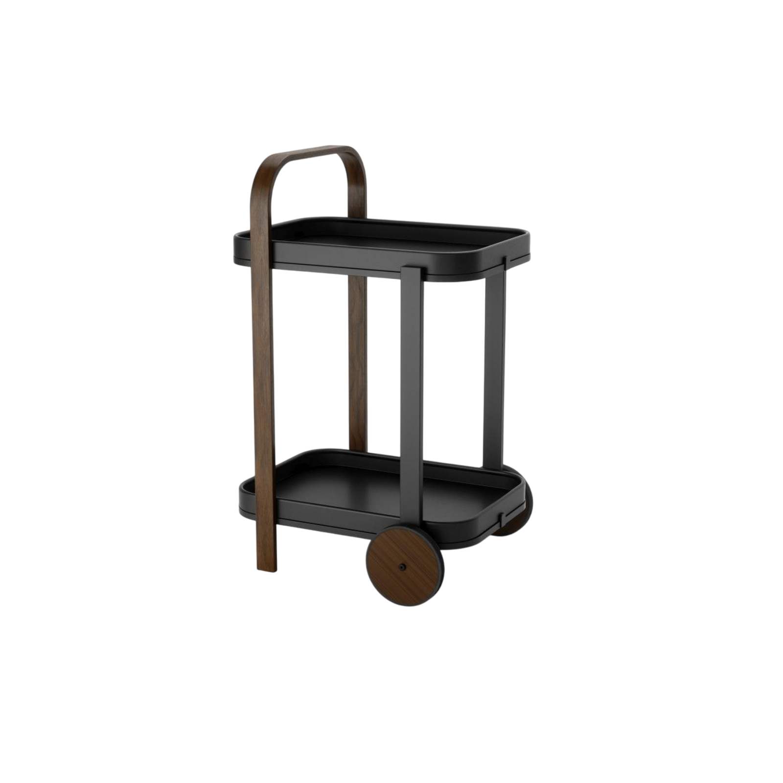 Bellwood bar trolley, dark brown/black