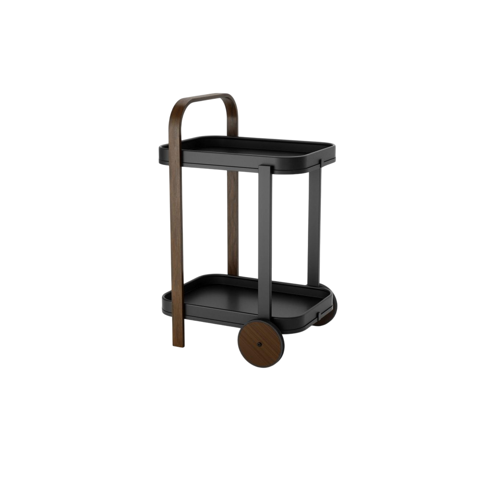 Bellwood bar trolley, dark brown/black