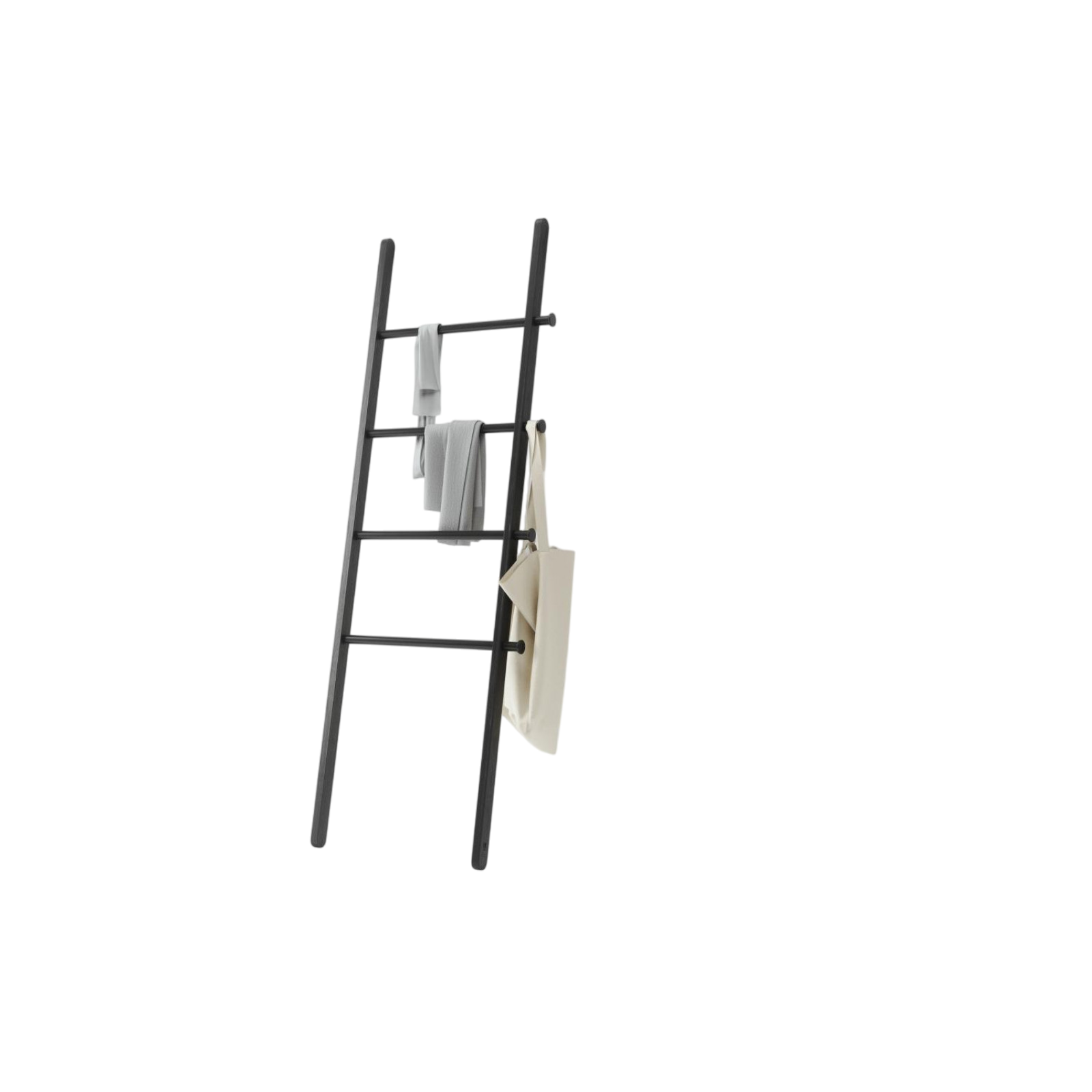 Garderobenständer Leana 152 cm, Schwarz