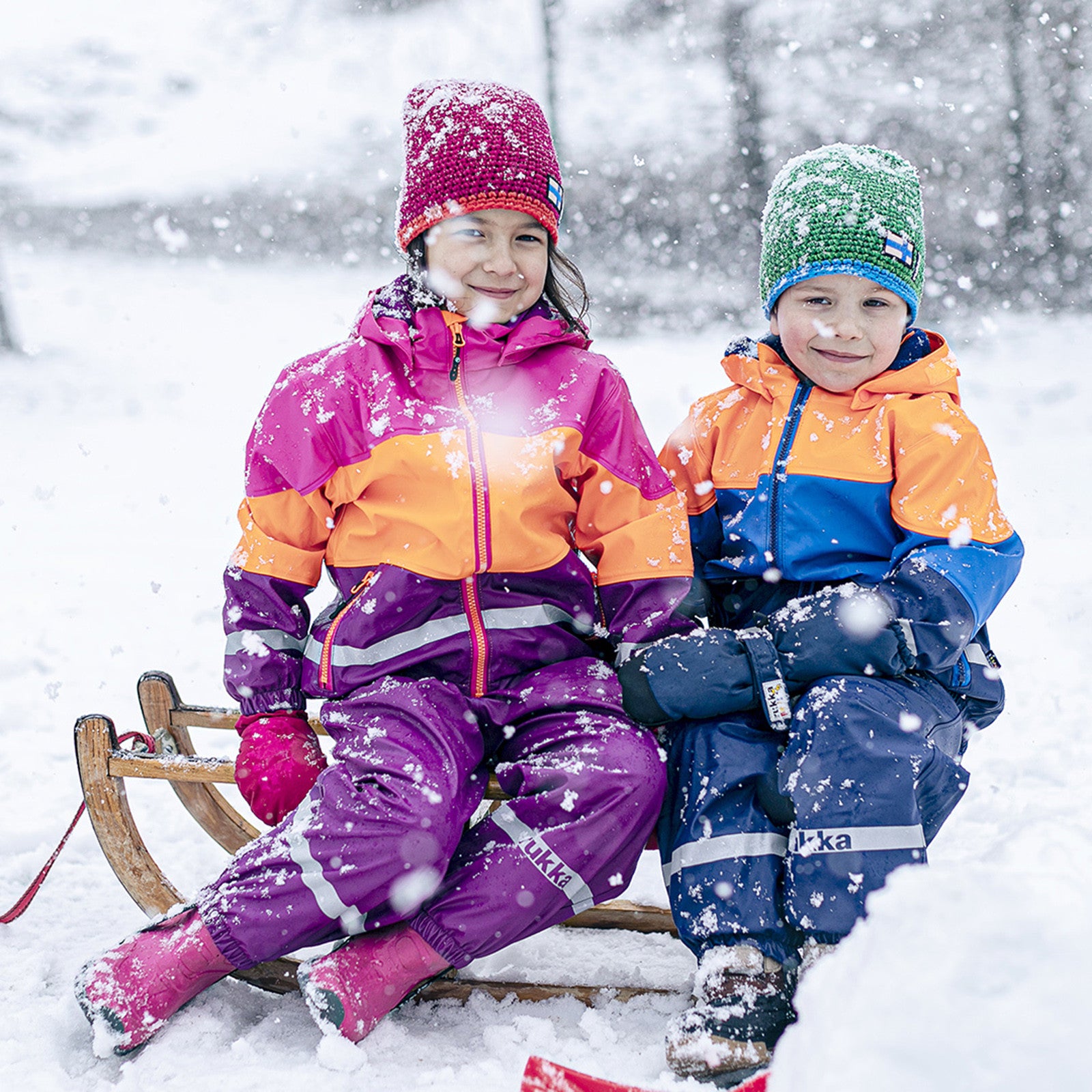 Enfants Mogli Imperméable d'hiver navy