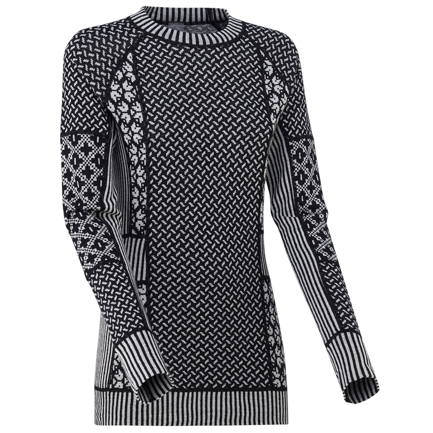 Thermo Shirt Merinowolle Smekker black