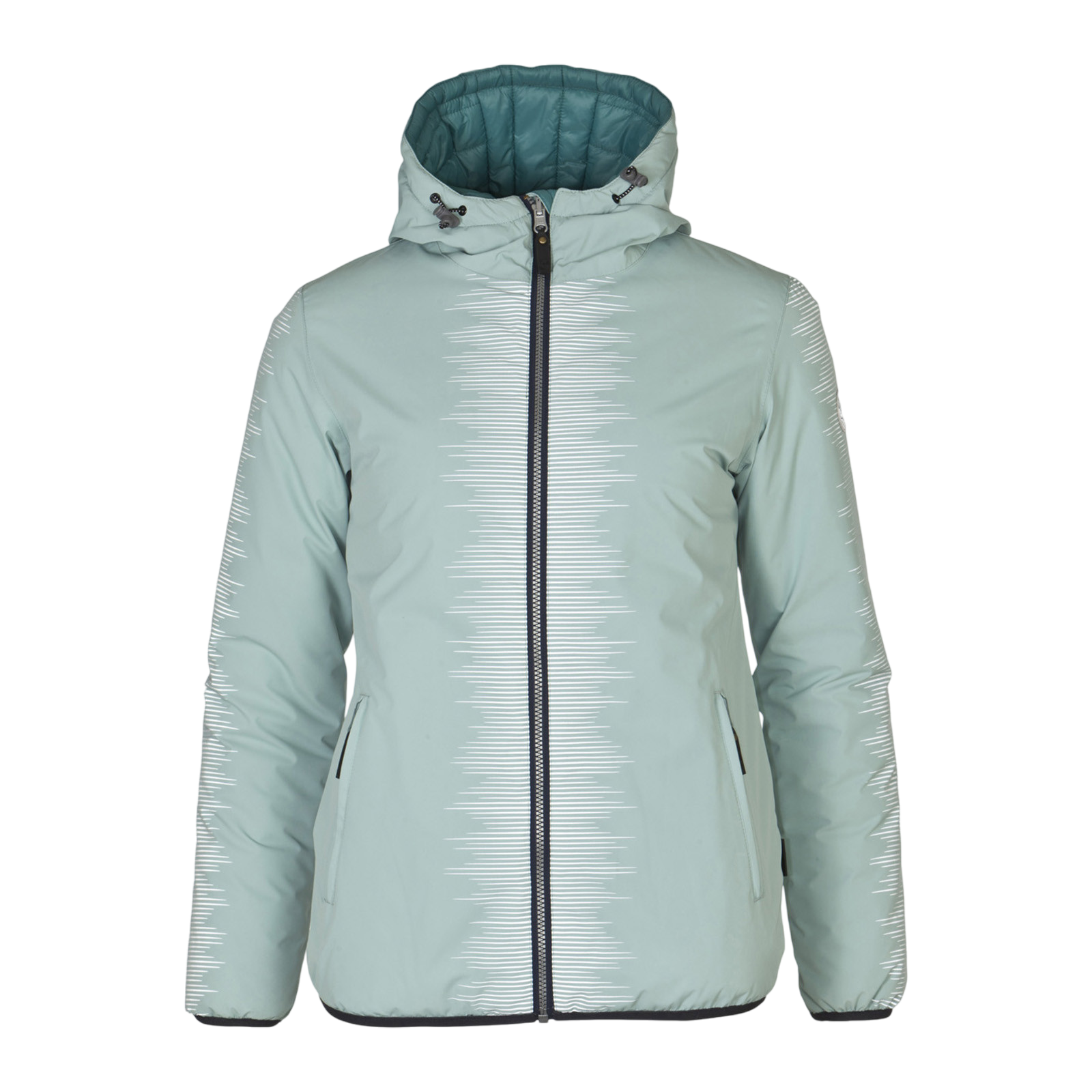 Veste d'hiver femme Blaze blue surf