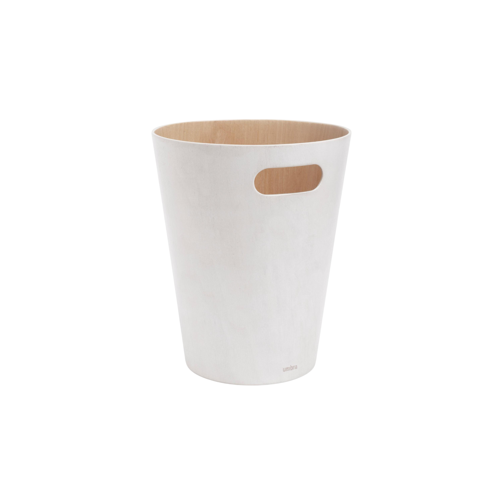 Corbeille à papier Woodrow, blanc