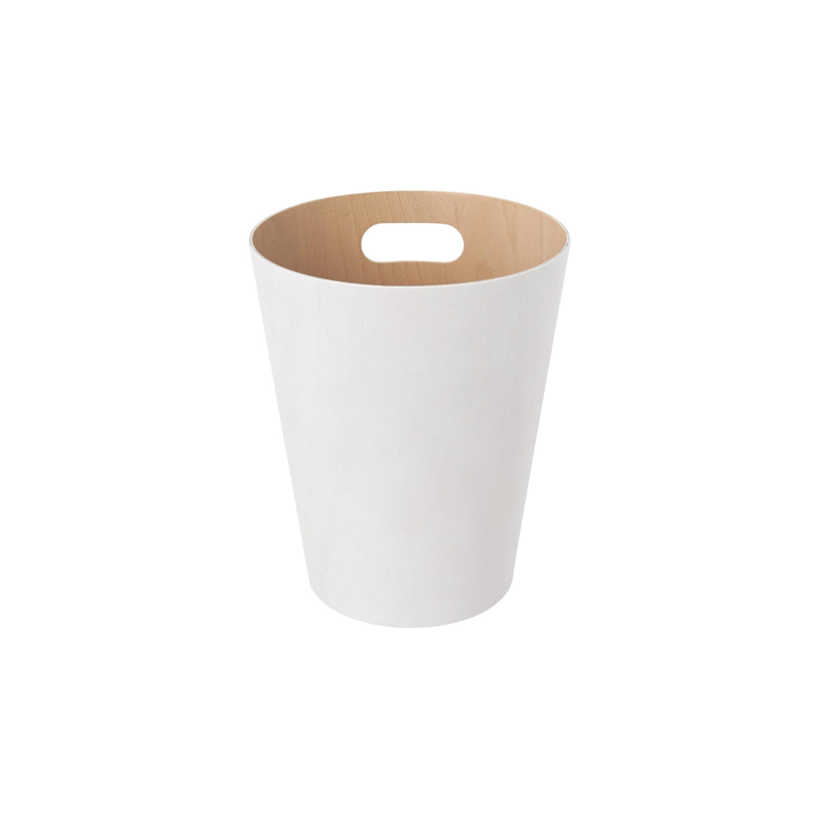 Woodrow wastepaper basket, white
