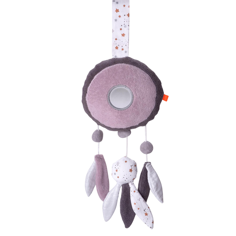 Spieluhr Traumfänger Fuchs Rosa (GOTS)