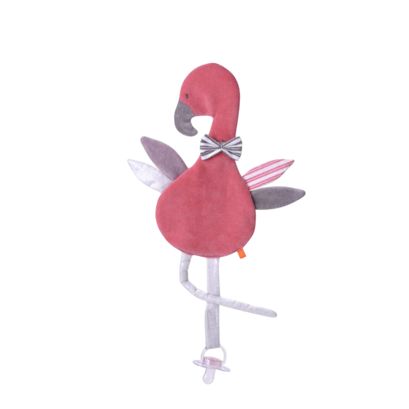 Schnullertuch Flamingo (GOTS)