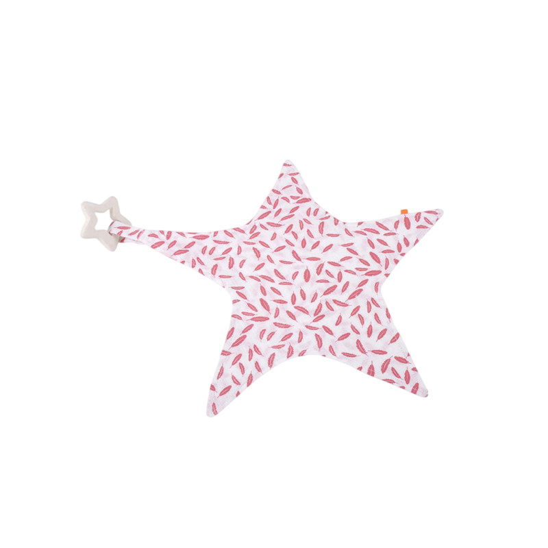 Kautschukstern mit Federmuslin