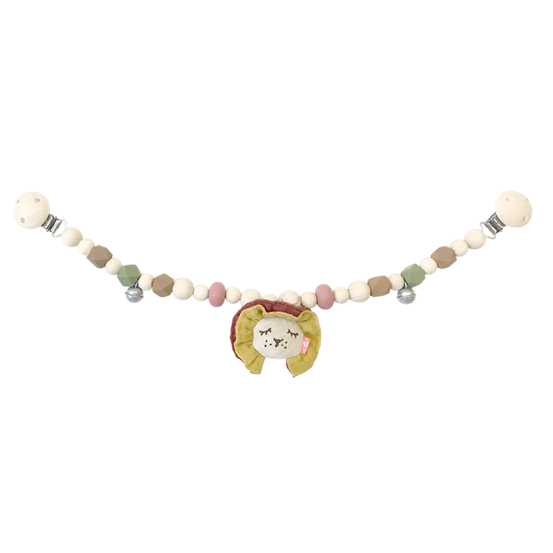 Soother chain sheep, pink | Online Shop