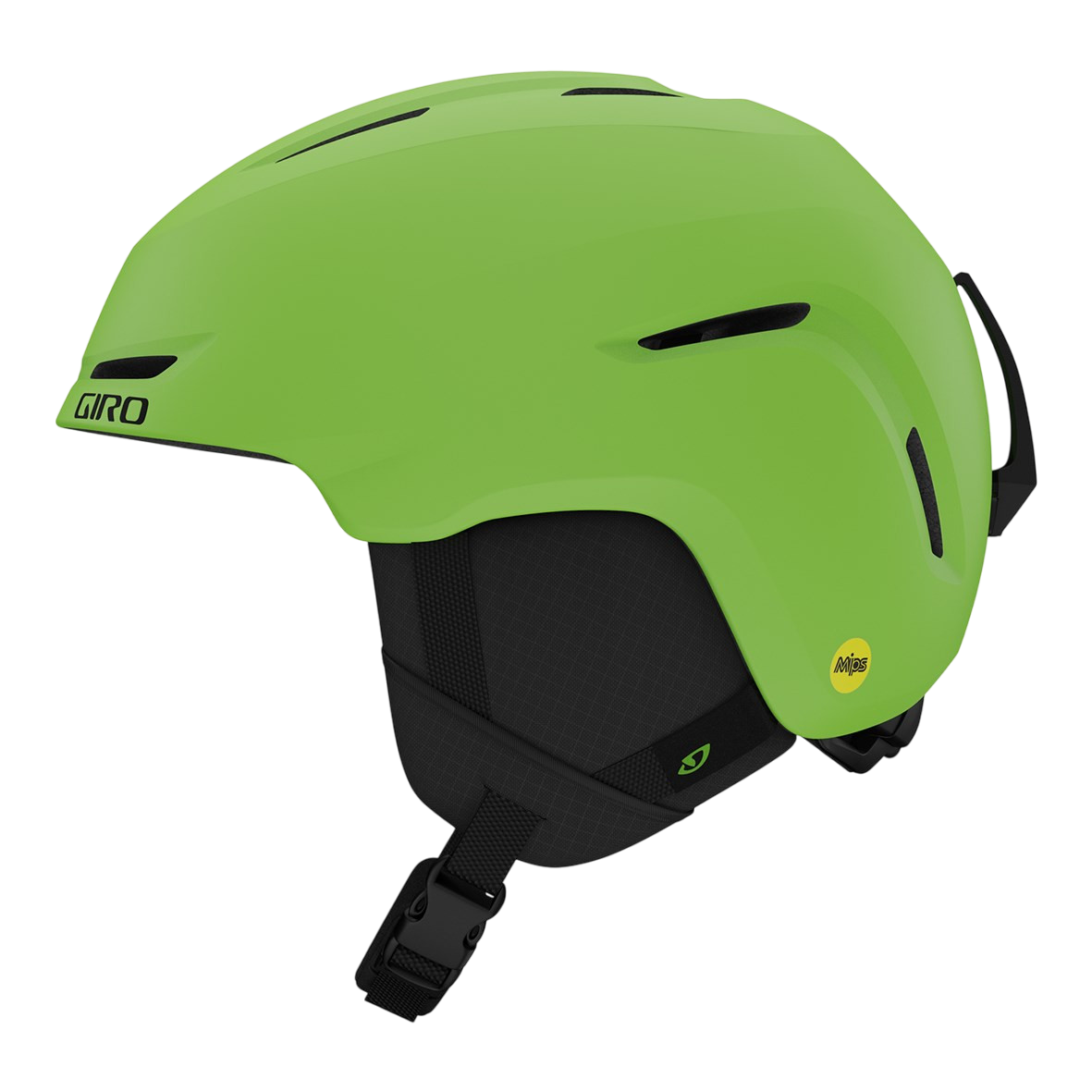 Spur MIPS ski helmet matte bright green