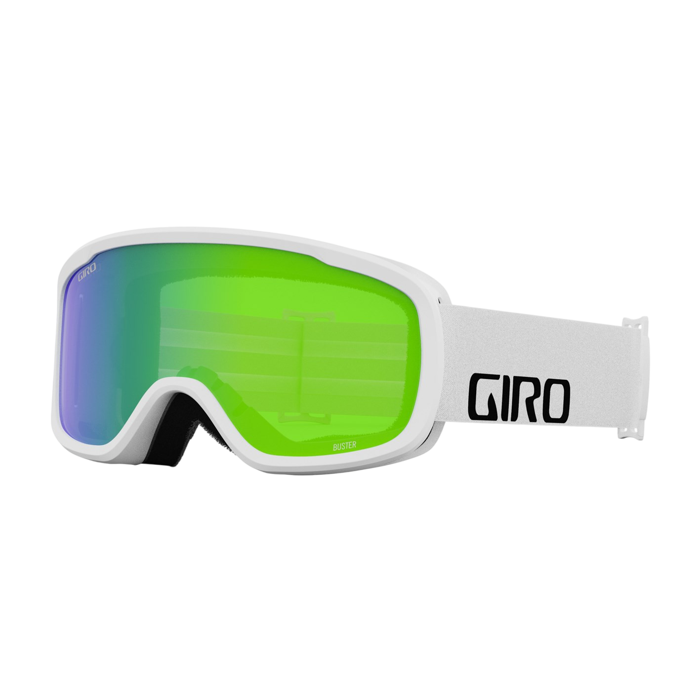 Masque de ski Buster Flash white wordmark