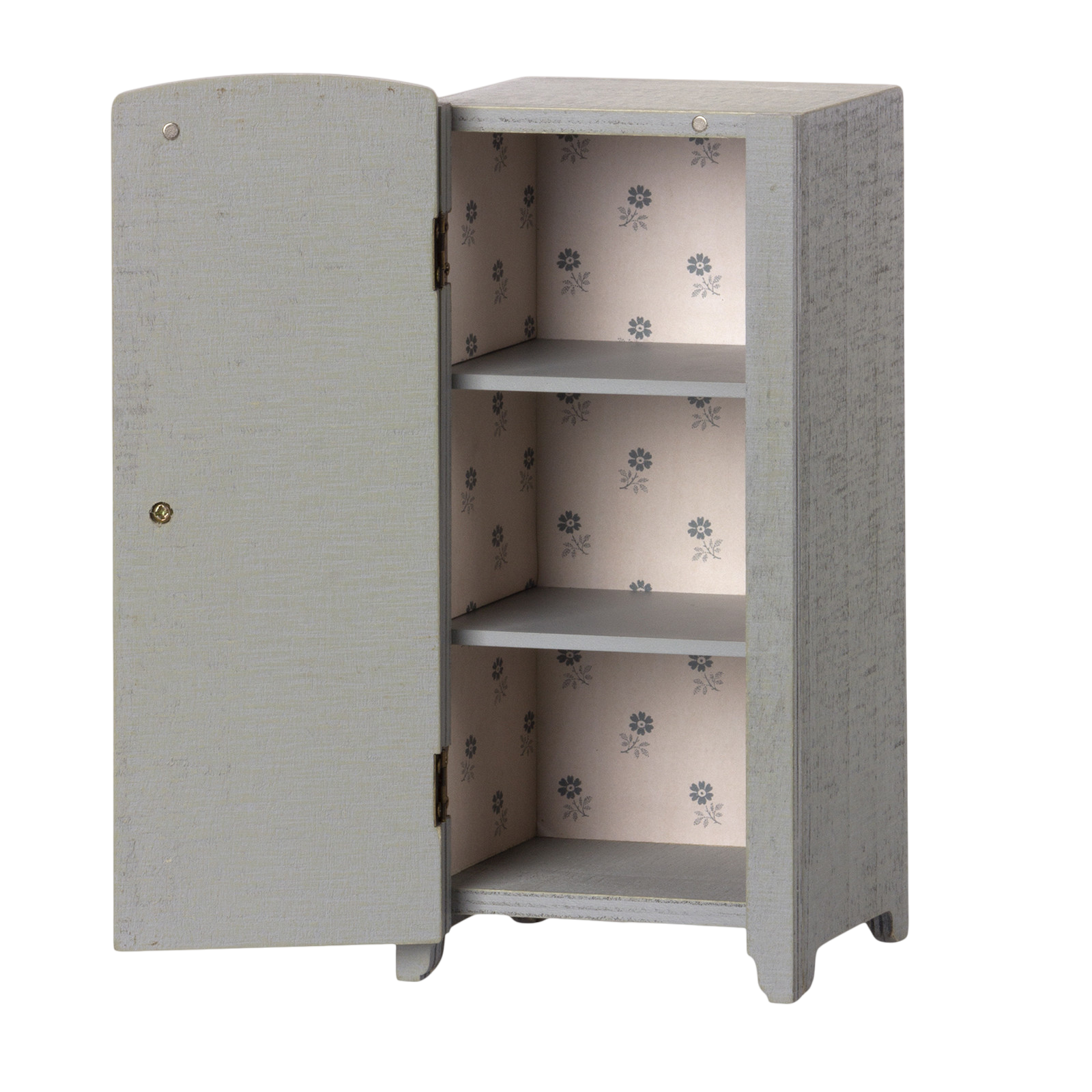 Armoire miniature gris-mint