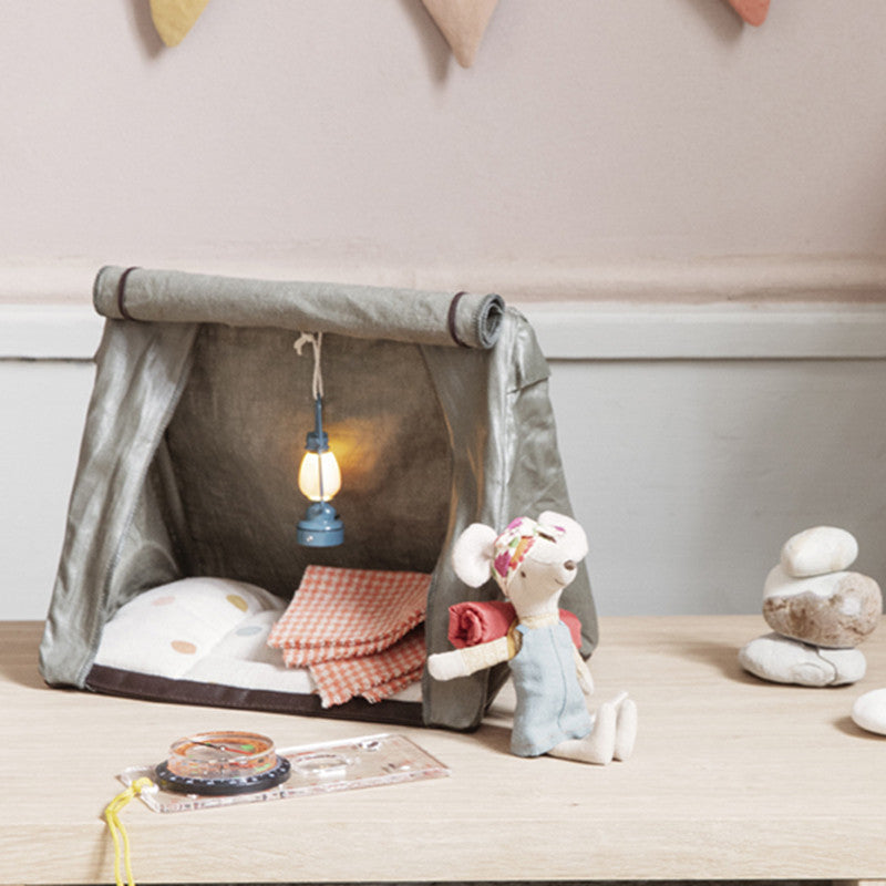 Lanterne Vintage bleue