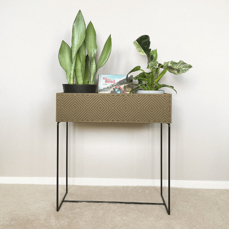 Nevi the plantbox Olivgrün, Schwarz L