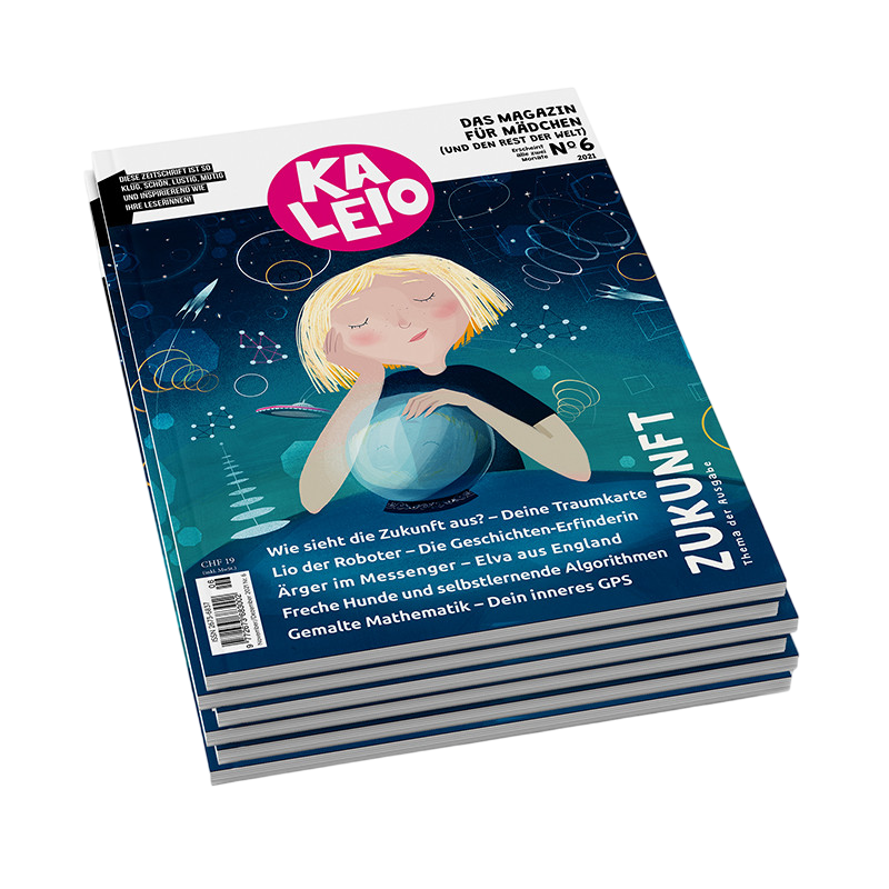 Jahresabo Kaleio - Das Magazin für Mädchen (und den Rest der Welt)