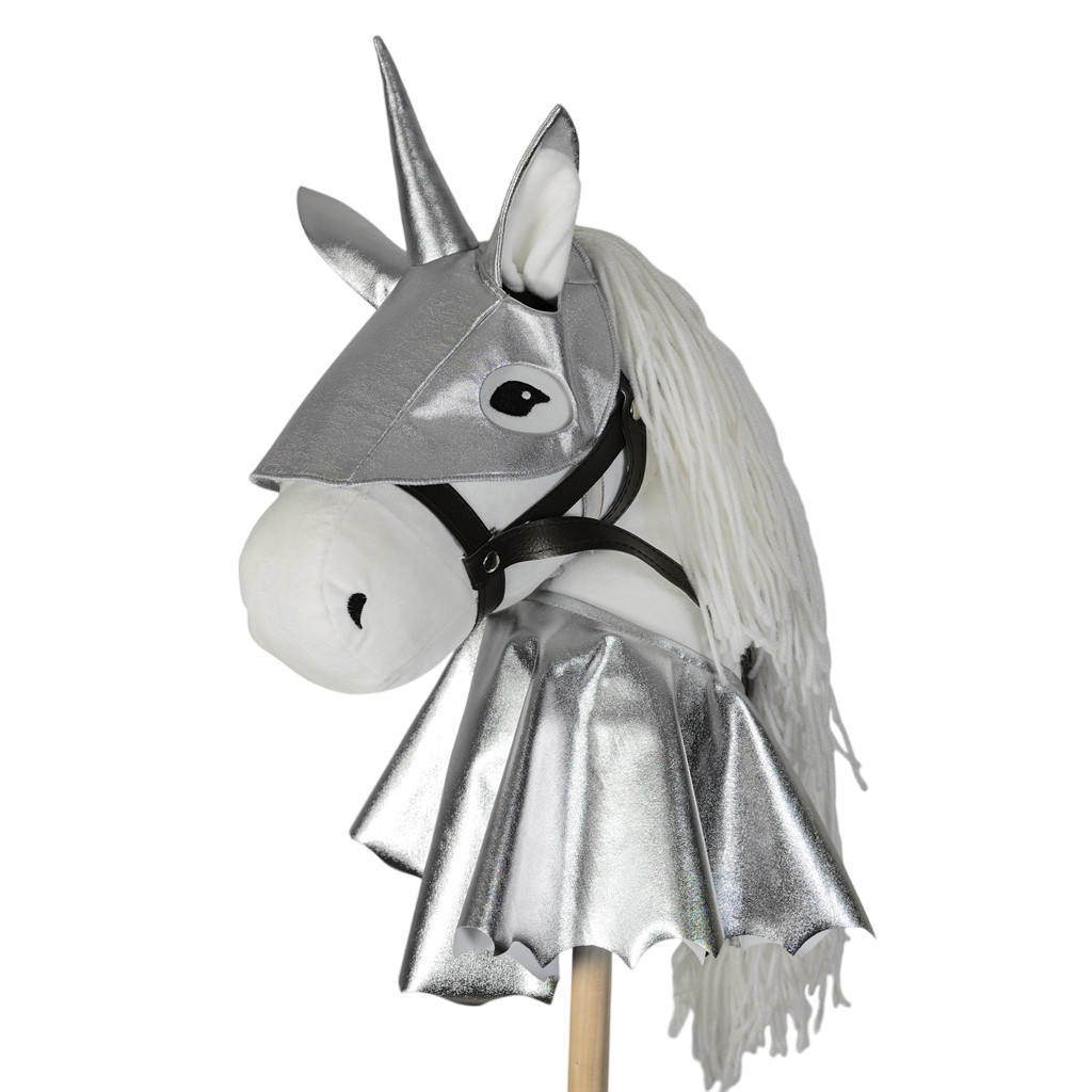 Steckenpferd Pferderüstung Silber