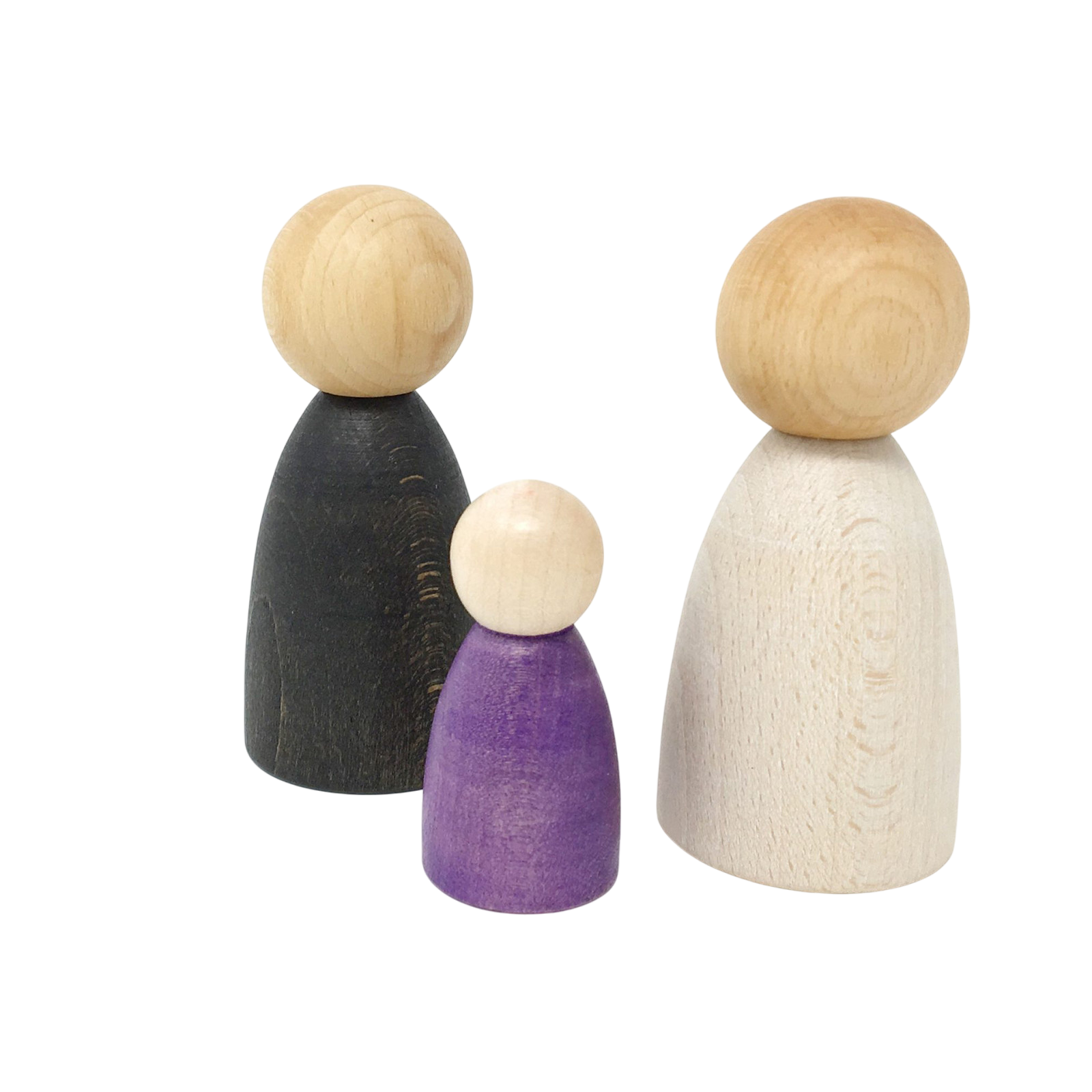 Figurines en bois Nins Adult Light Wood Grapat