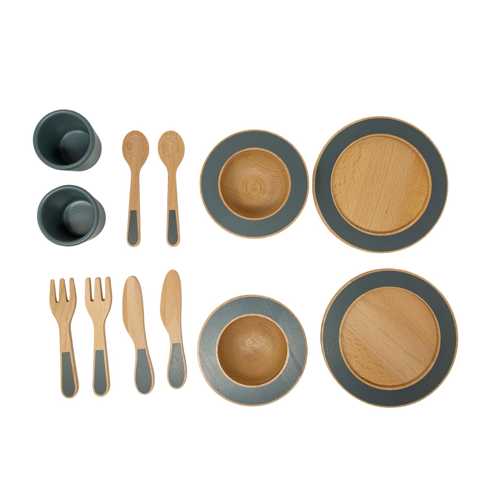 Geschirrset - Emerald grün