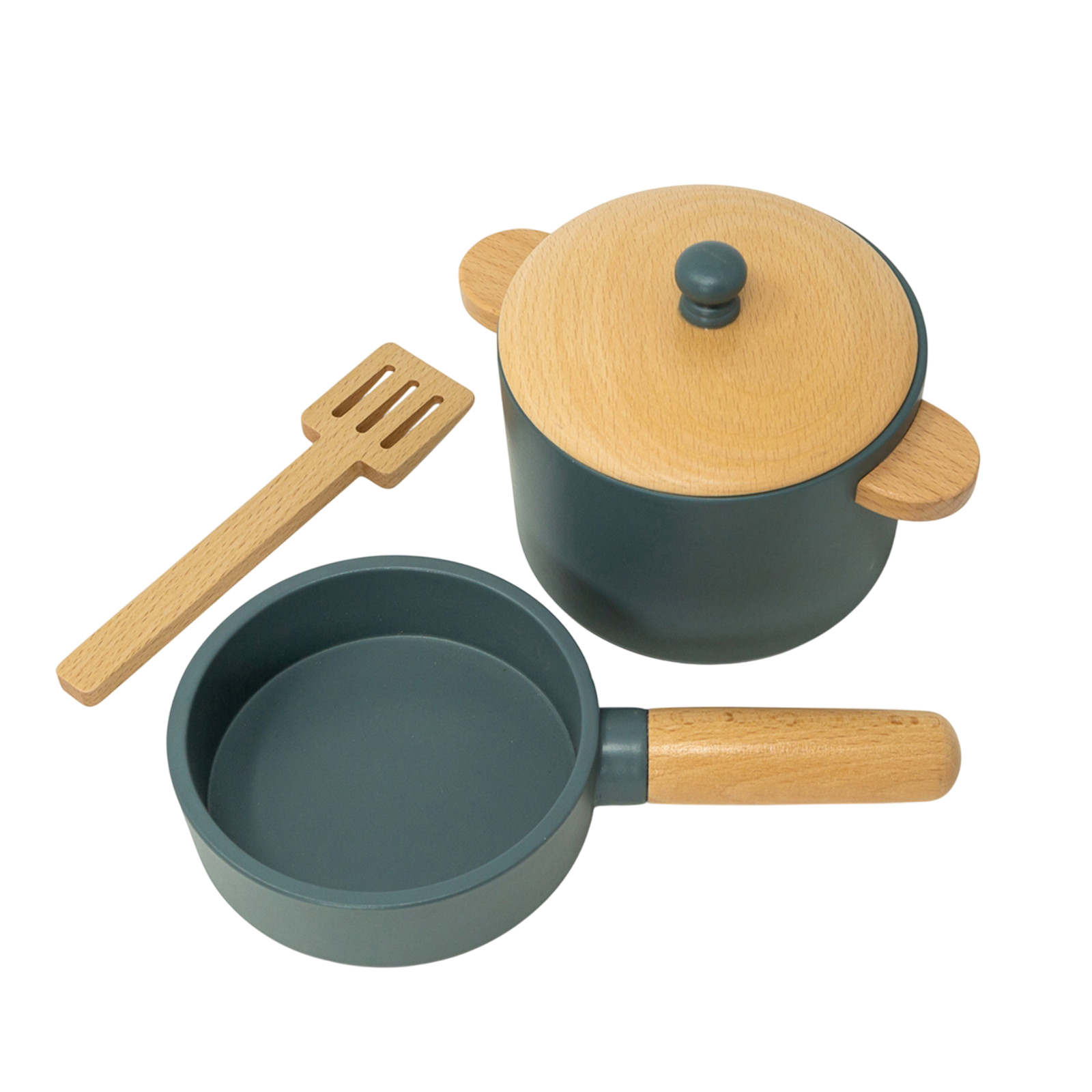 Topf und Pfannenset - Emerald grün