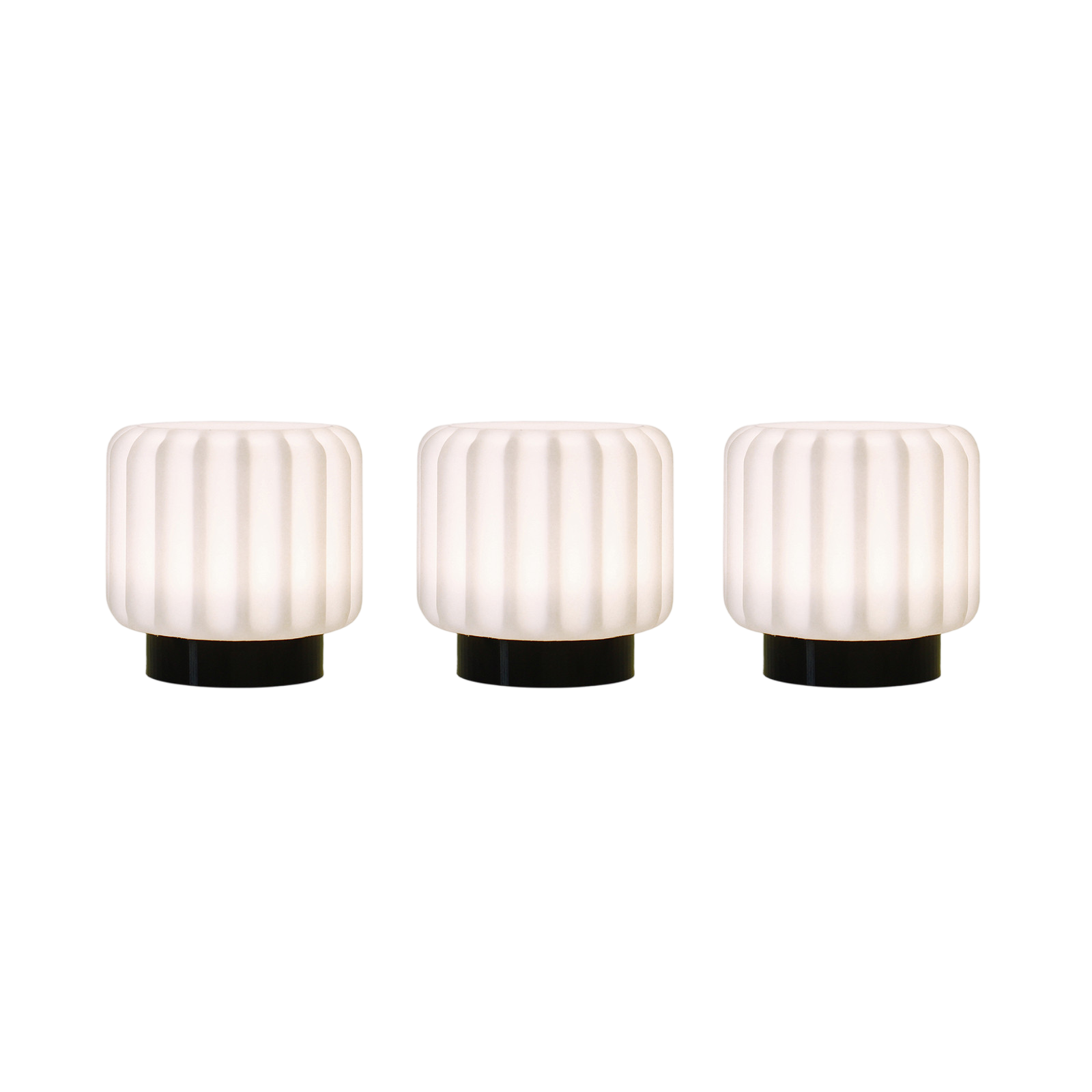 Dentelles 9cm light black, x 3