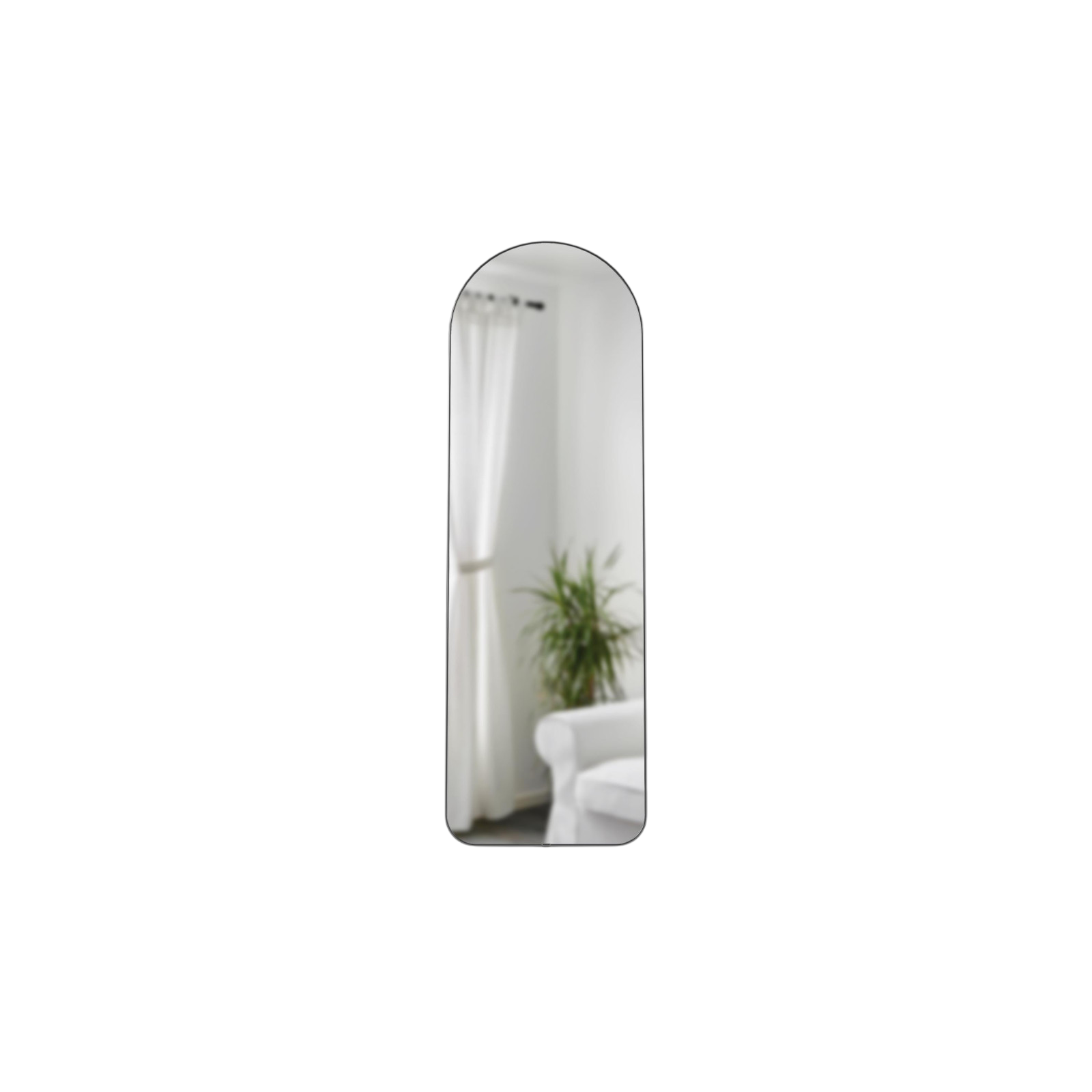 Hubba mirror, 158 x 51 cm, black