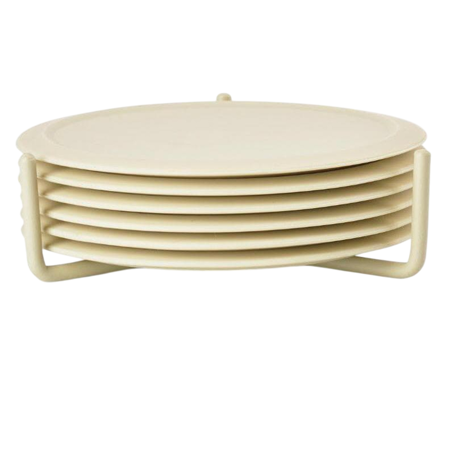 Glasuntersetzer Singels 6 Stück, Mud