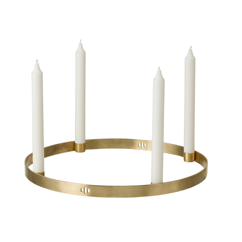 Kerzenhalter Circle Gross Brass