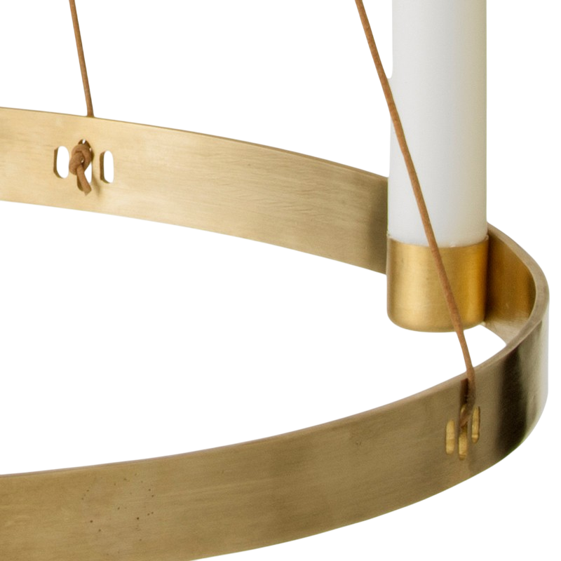 Bougeoir Circle Gross Brass