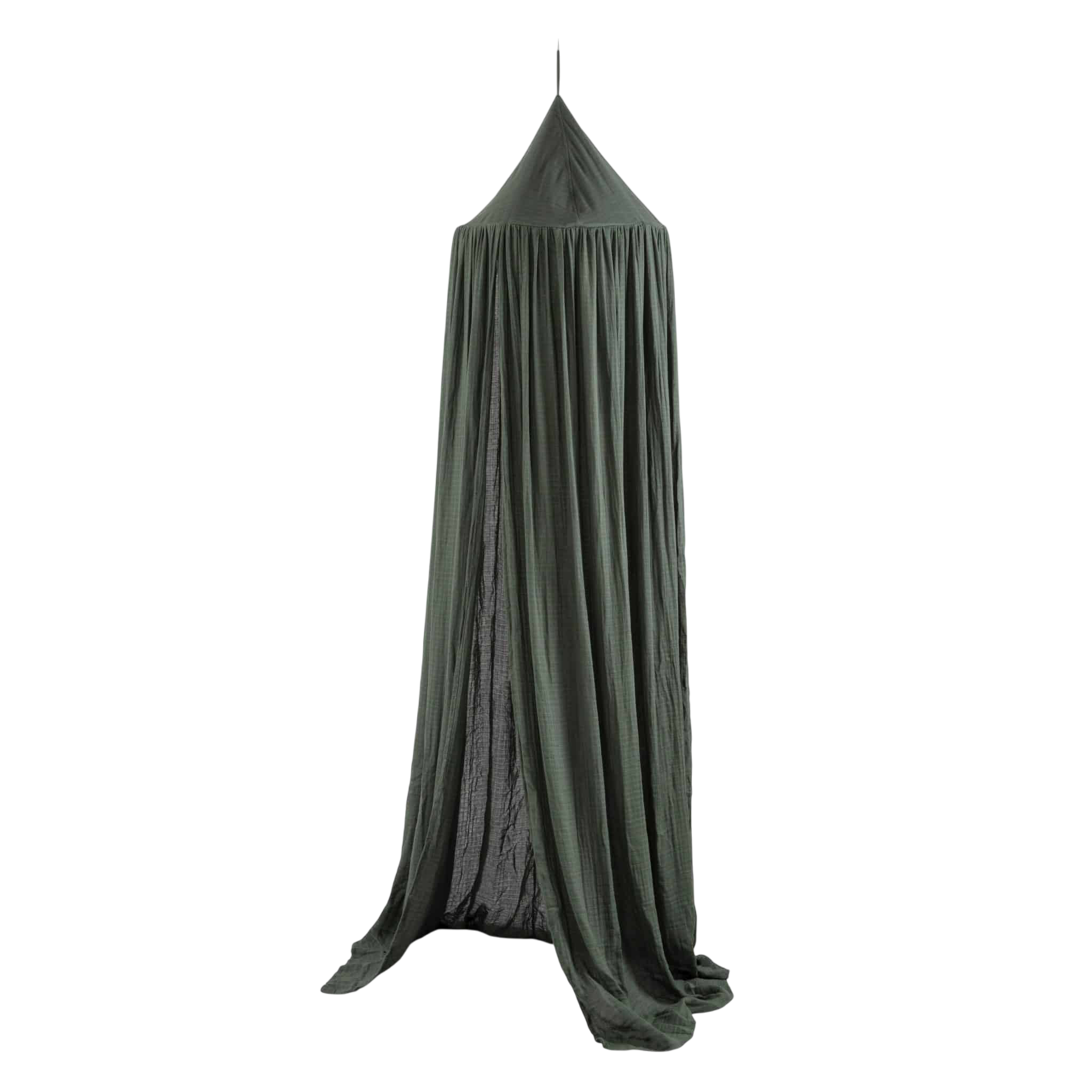 Baldaquin, bottle green