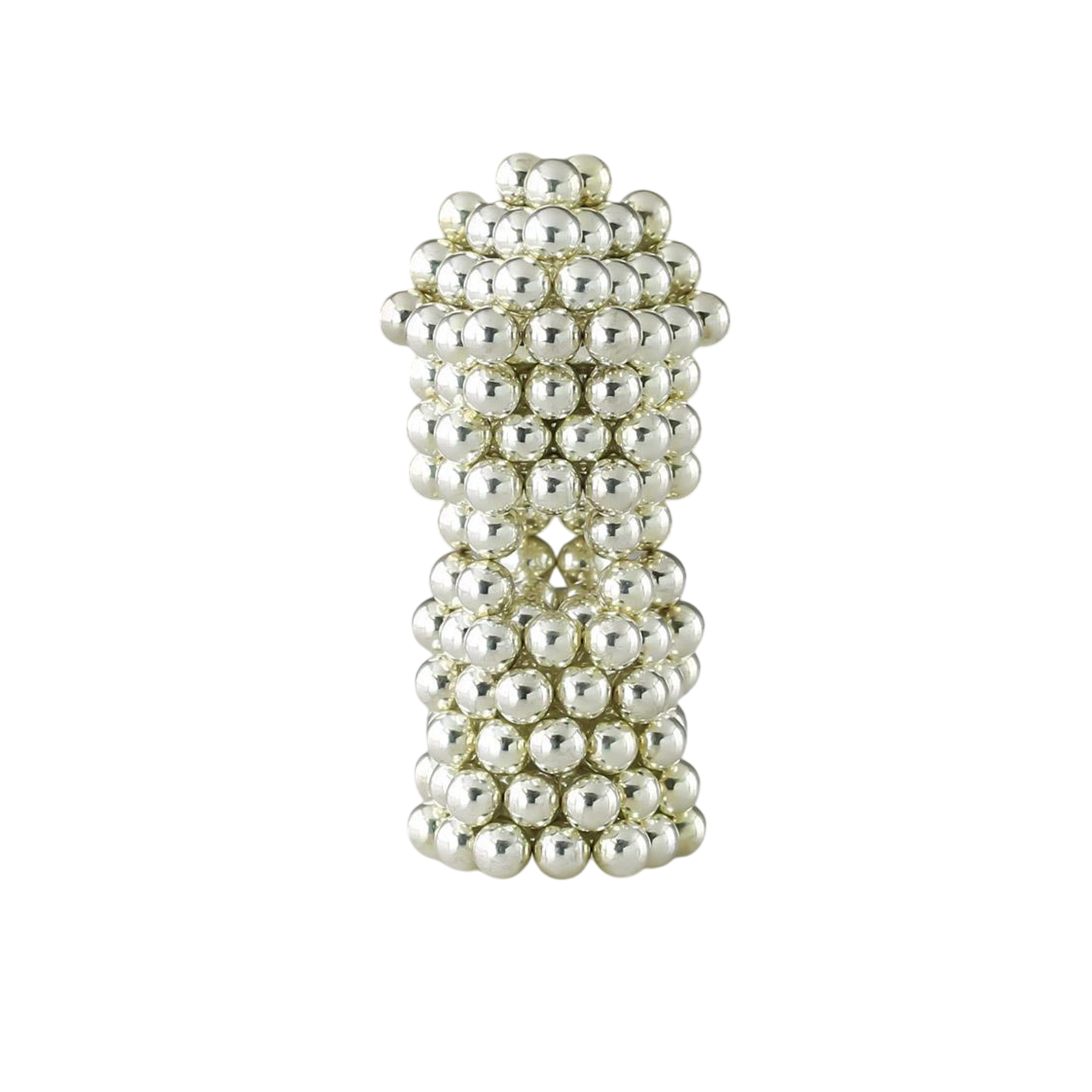 Boules magnétiques argent