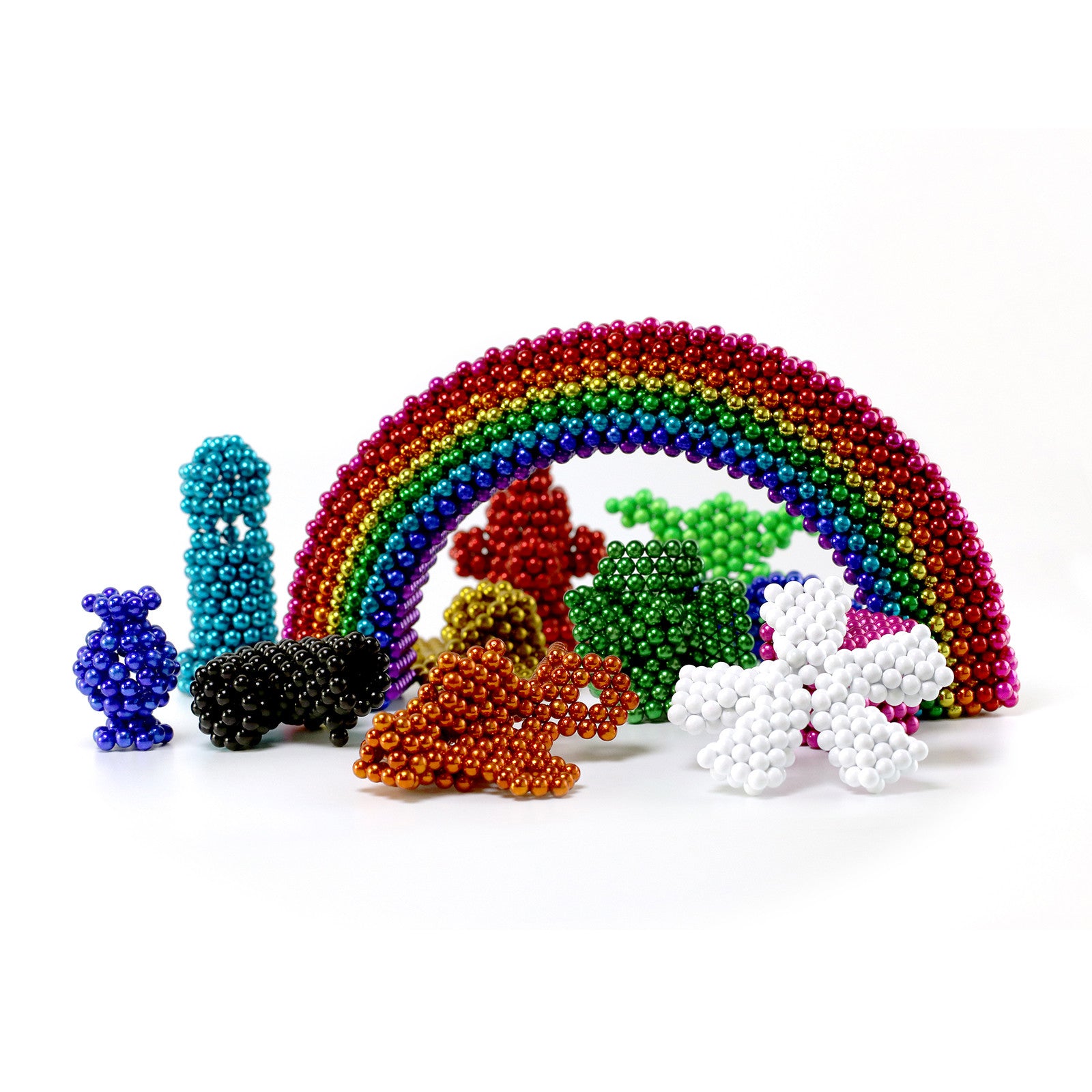 Magenta magnetic spheres - Tesseract Cassette