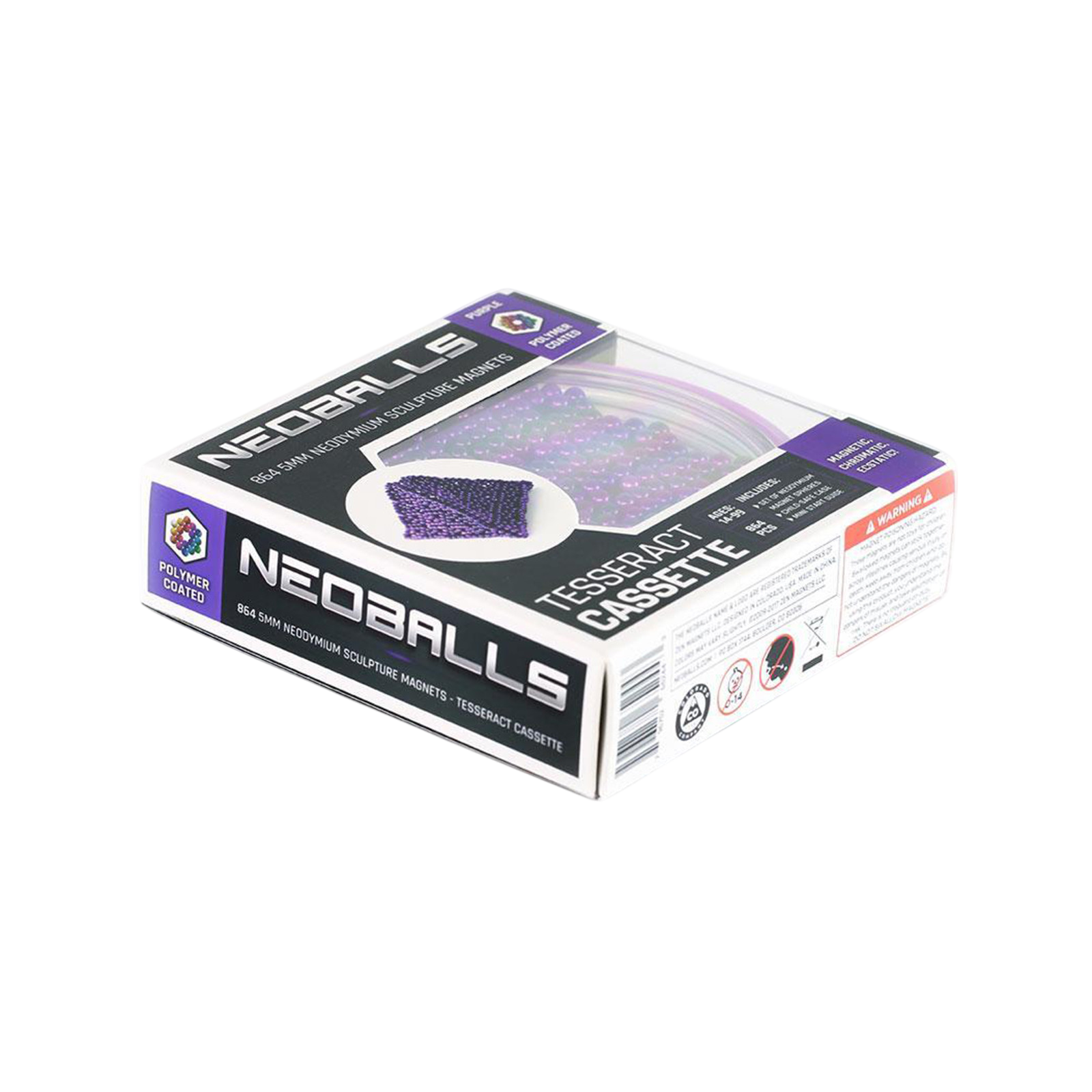 Magnetic spheres violet - Tesseract Cassette