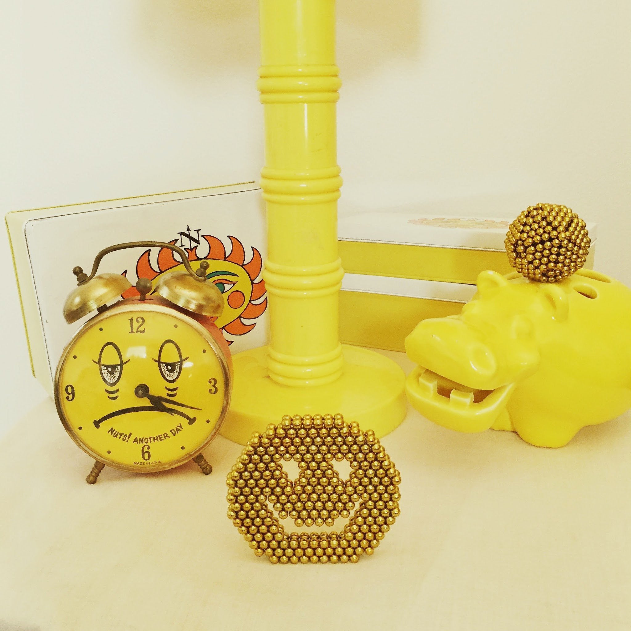 Magnetkugeln Gelb - Tesseract Cassette