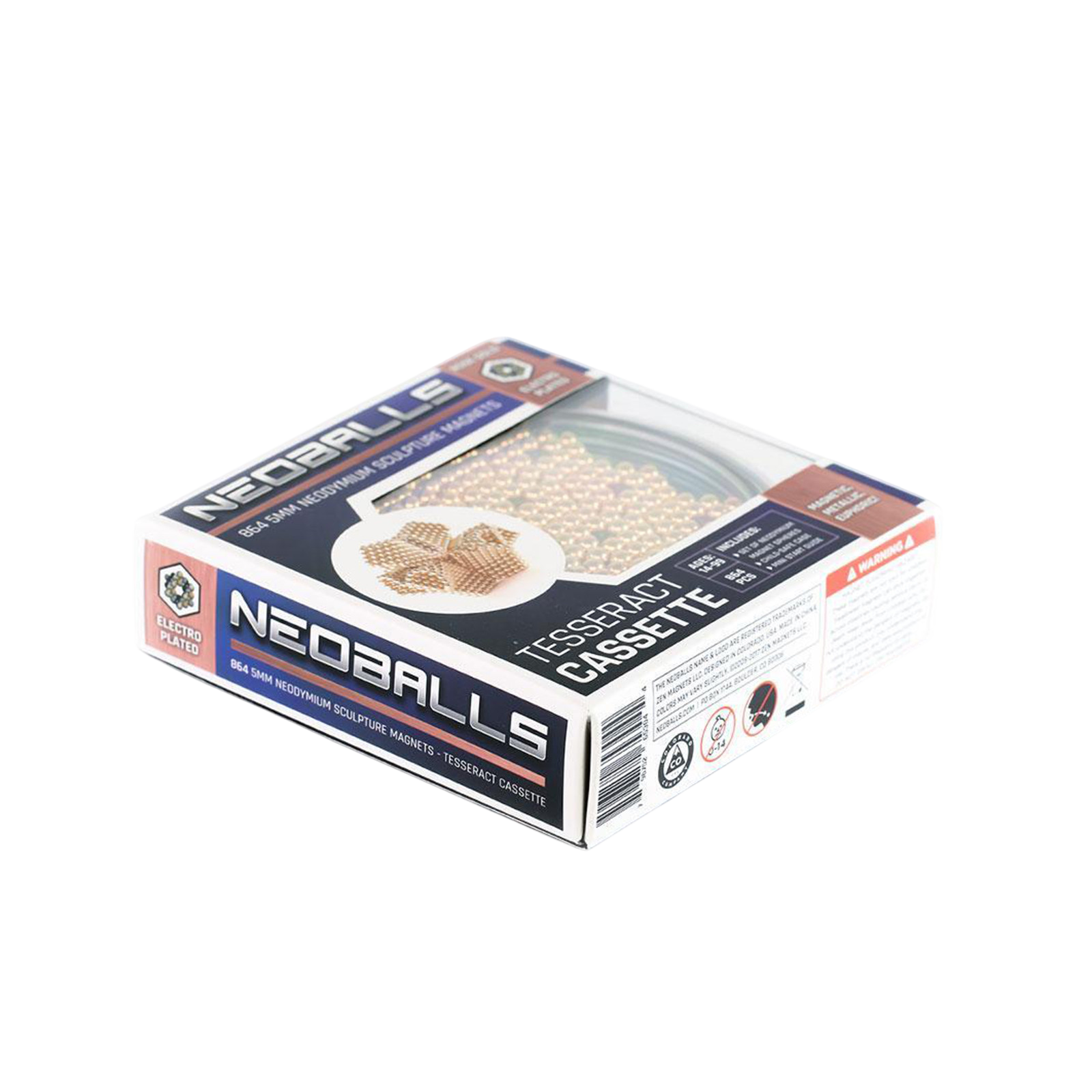 Magnetkugeln Rosegold - Tesseract Cassette