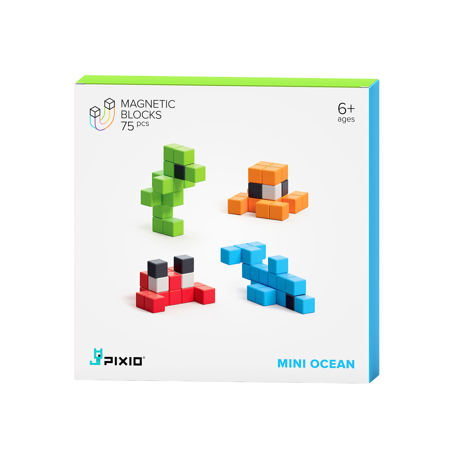 Boîte de construction magnétique Mini Ocean