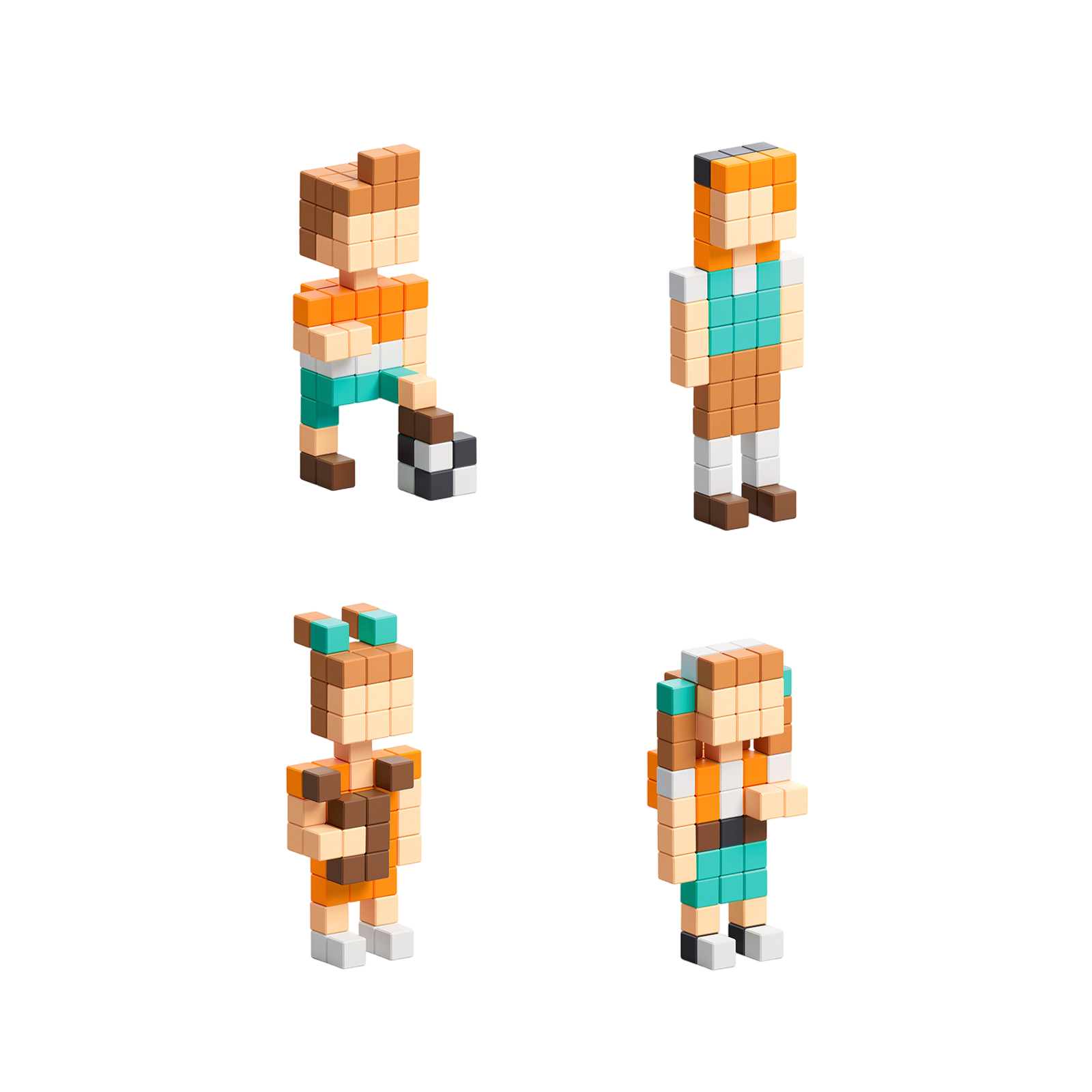 Magnetbaukasten Happy Family