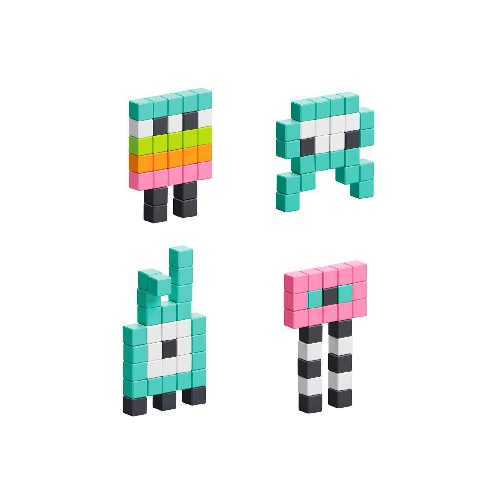 Mini Monsters magnetic construction set