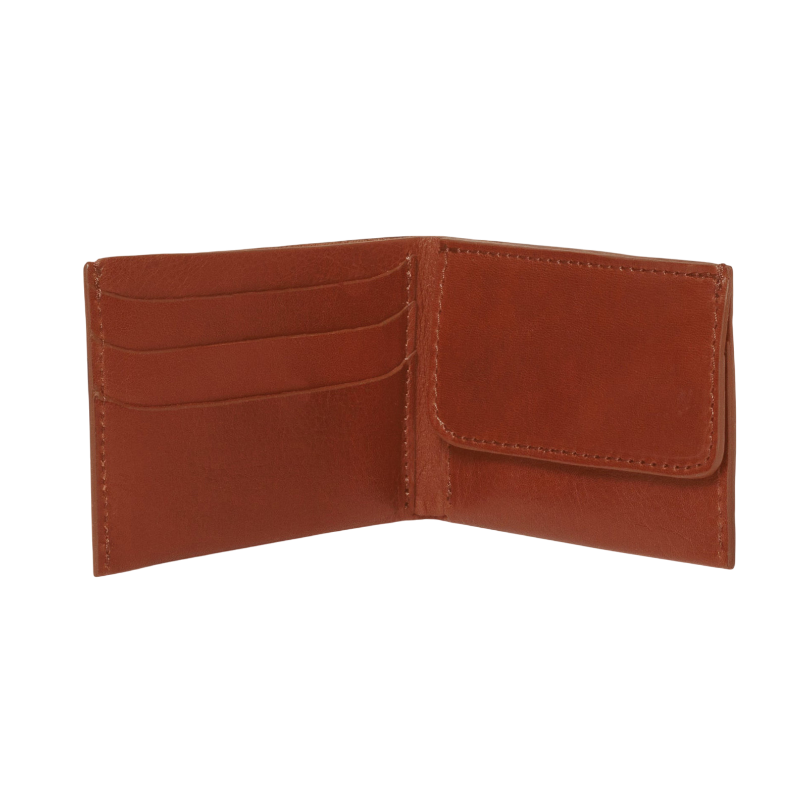 Porte-monnaie plat Brown