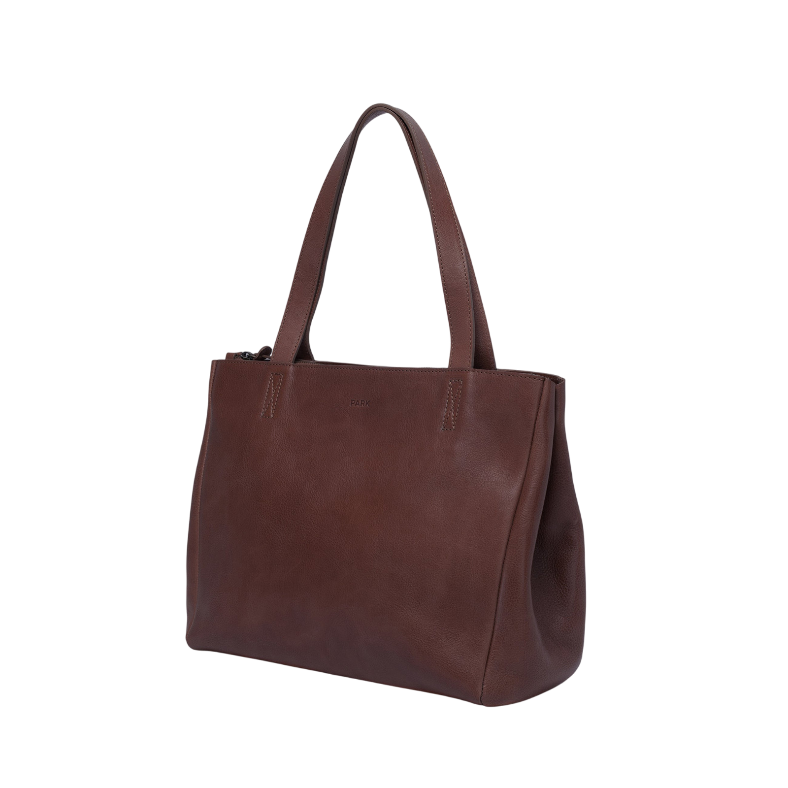 Tote Bag ZIP Dark Brown