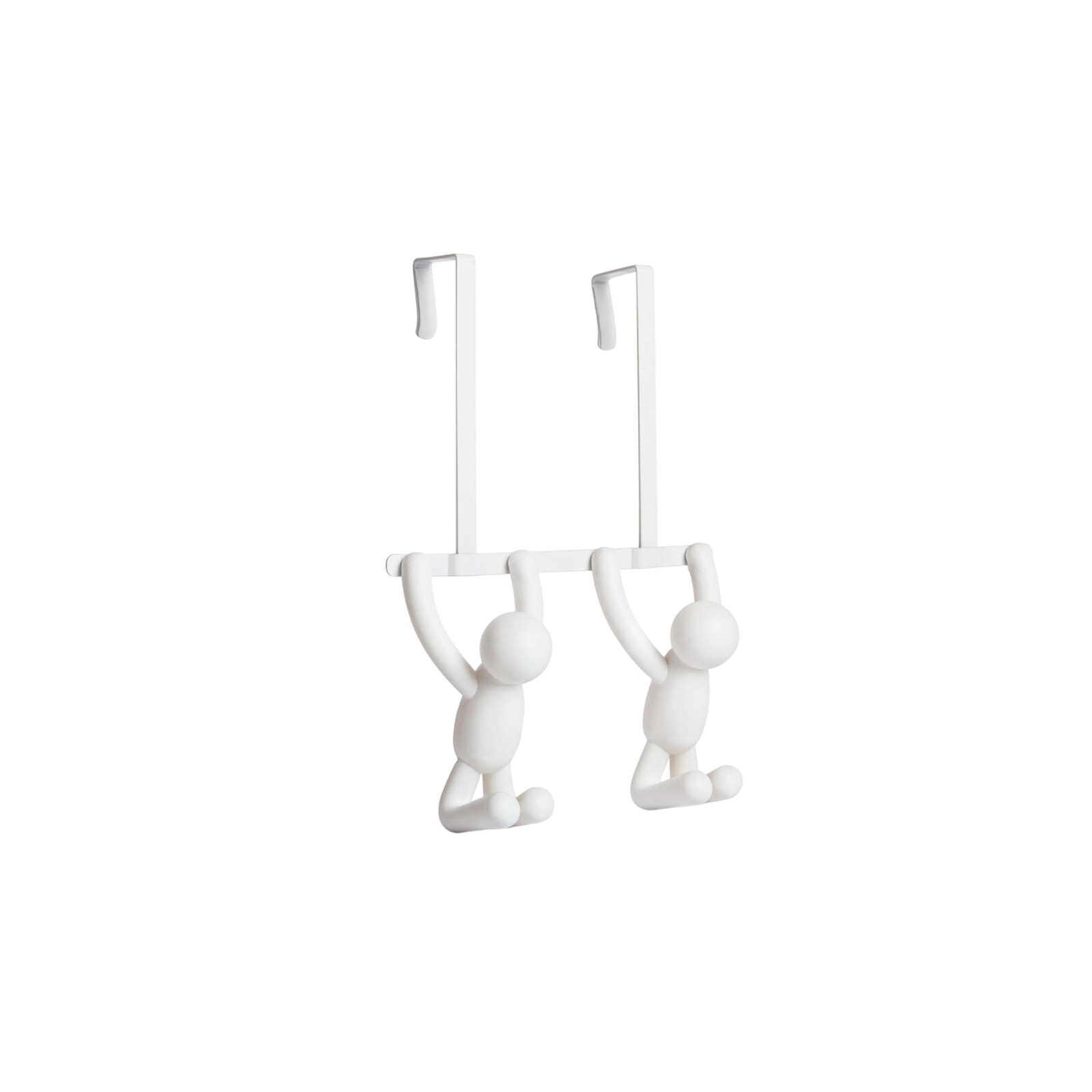 Portemanteau Buddy 2 crochets, blanc