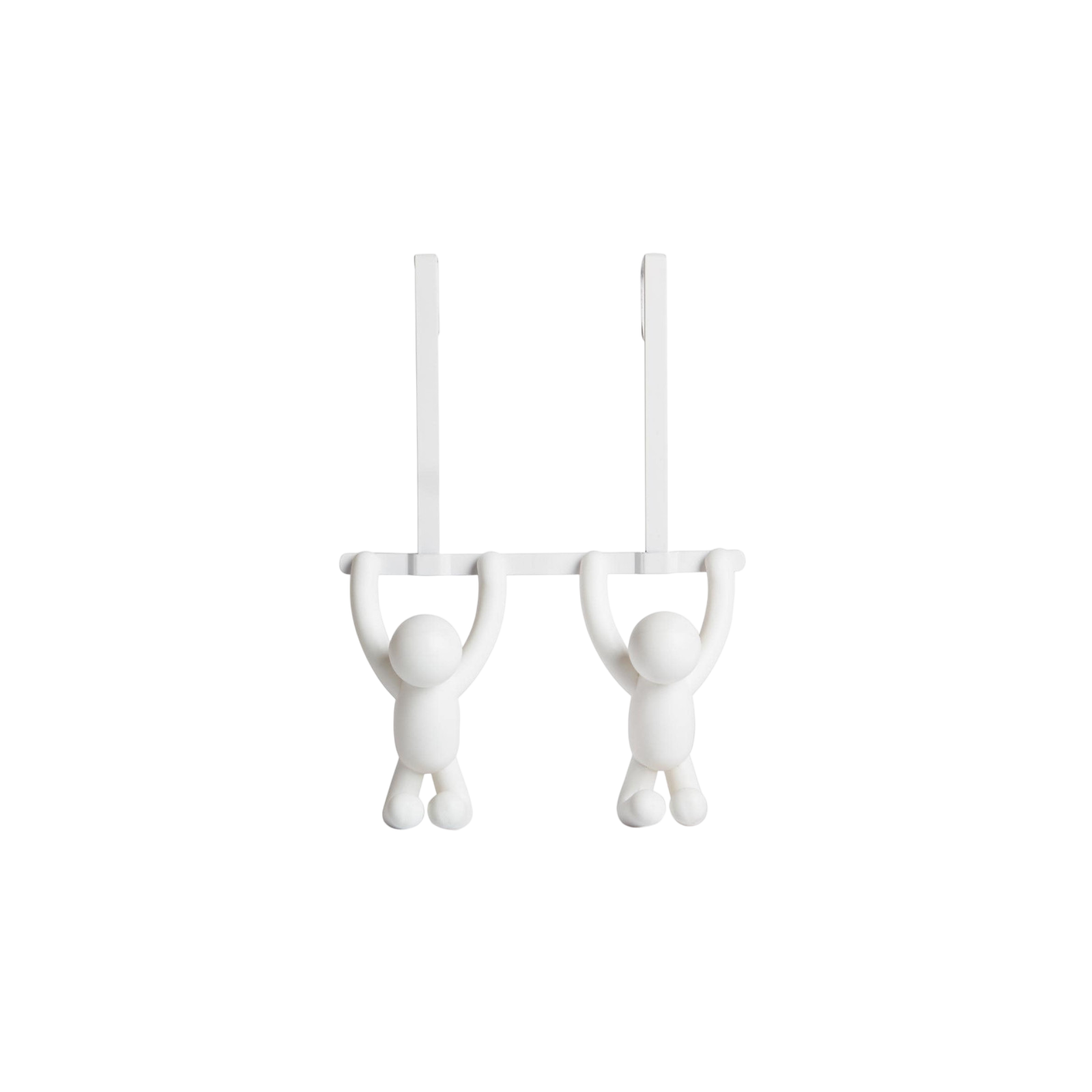 Portemanteau Buddy 2 crochets, blanc