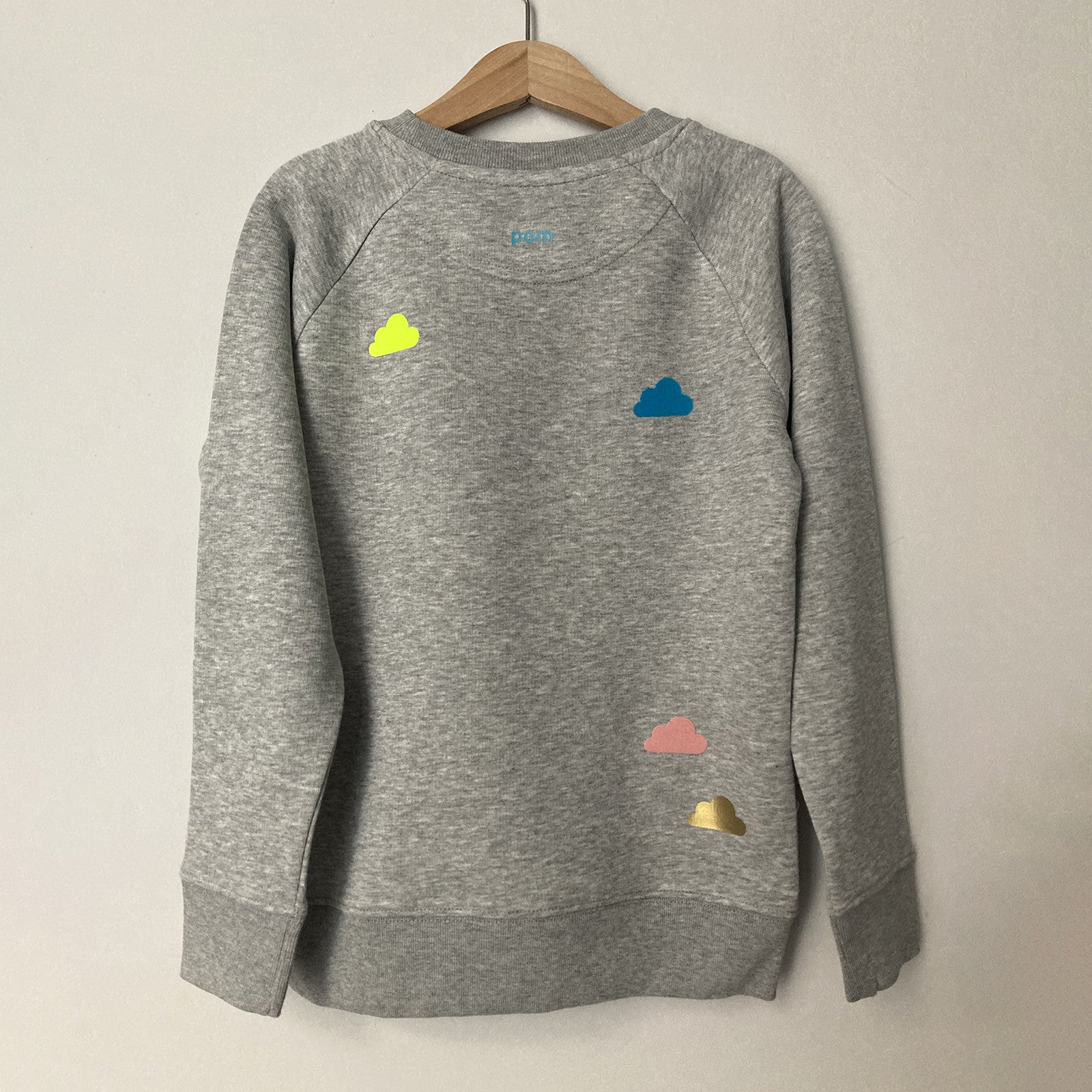 Sweatshirt Clouds Grey