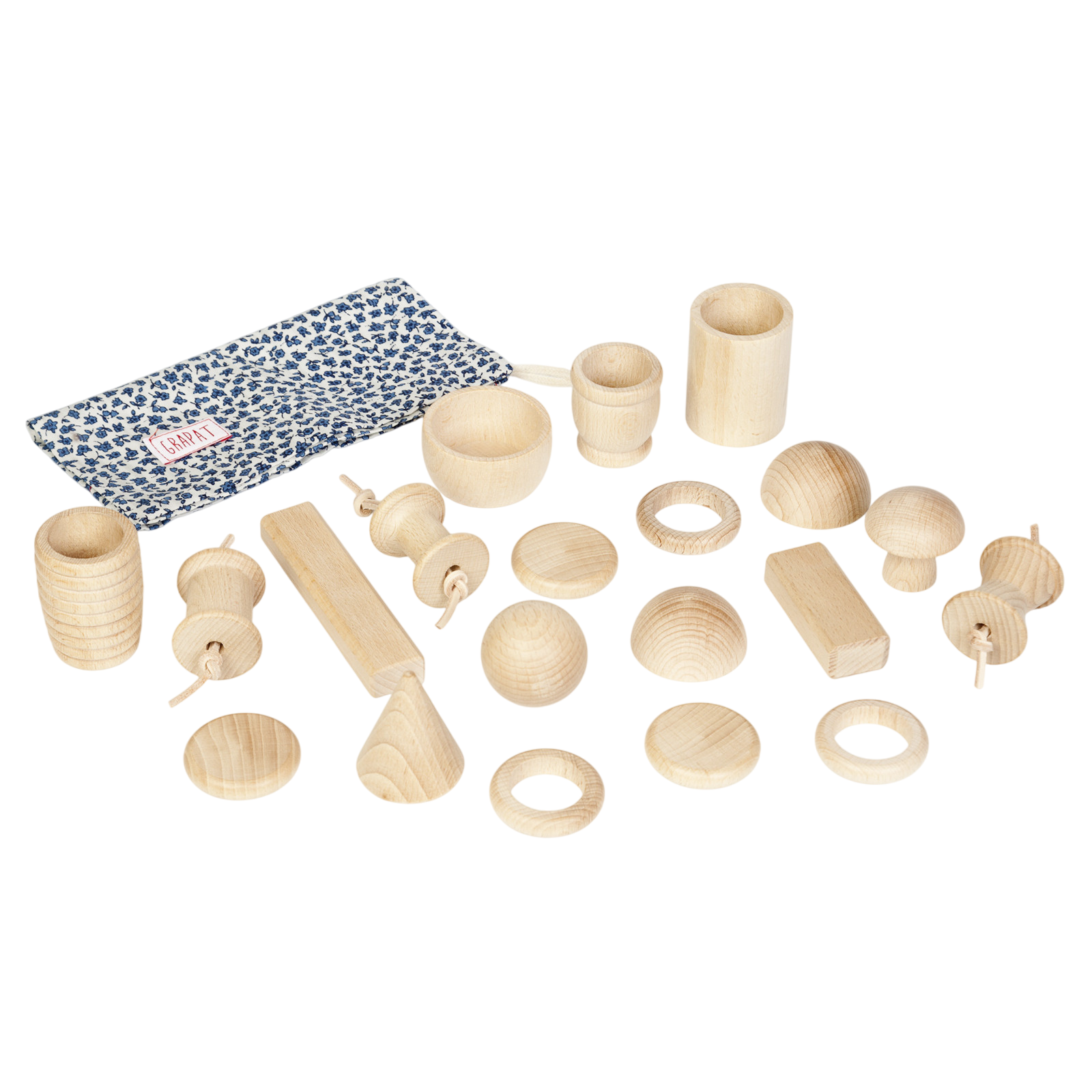 Sac au trésor 20 éléments Grapat