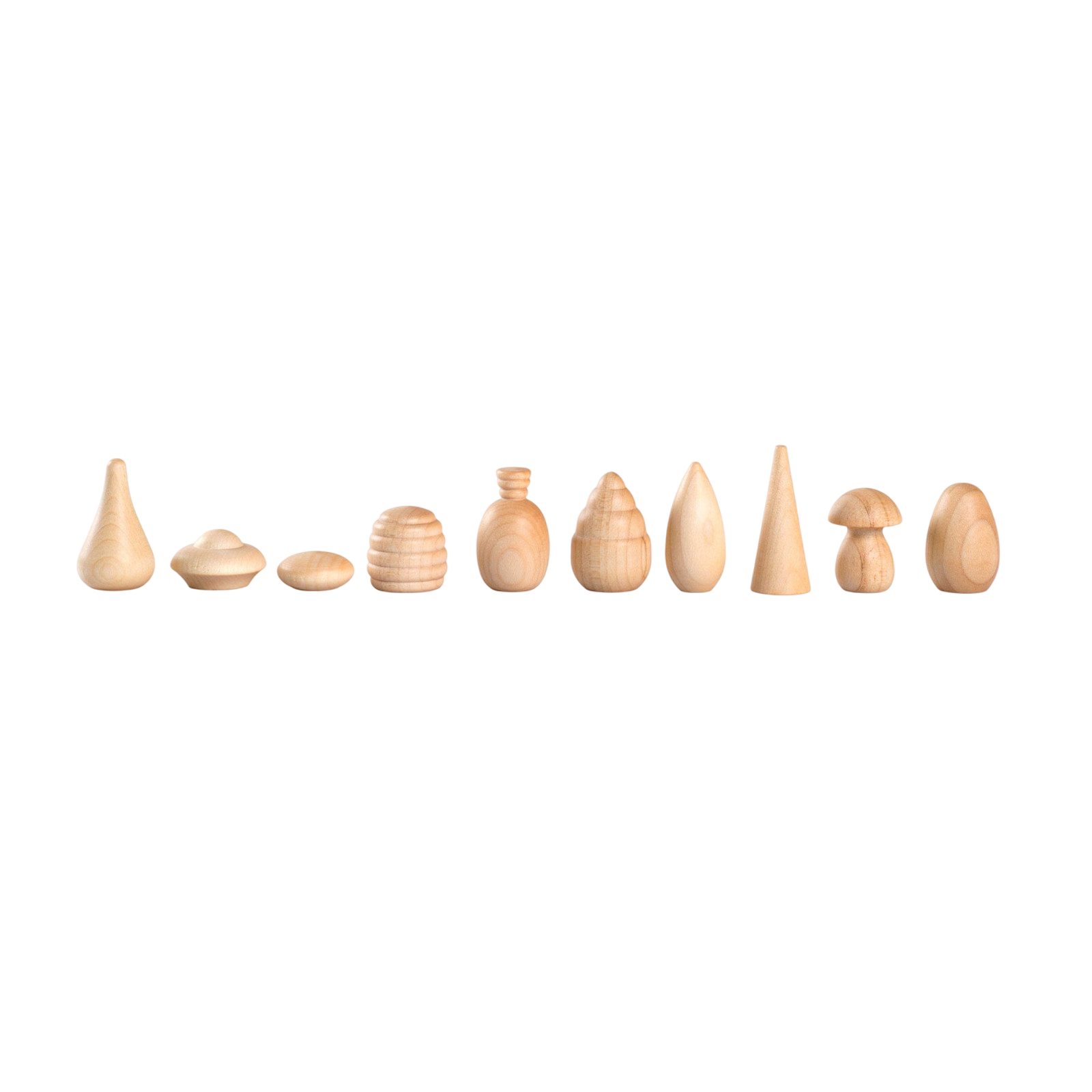 Mandala 60 pièces natural wood Grapat