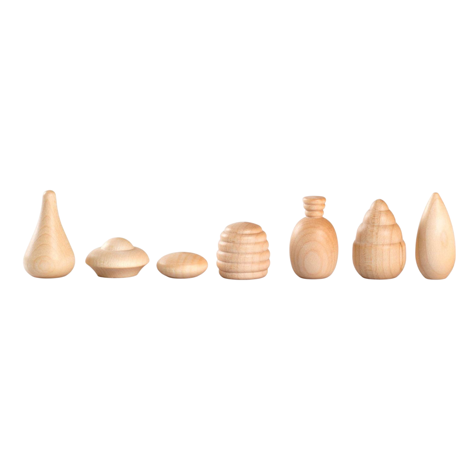 Mandala 60 Stück natural wood Grapat