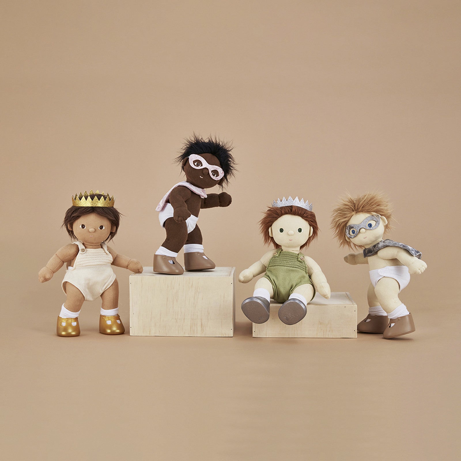 Puppenkleider Set Dinkum Sparkle Gold