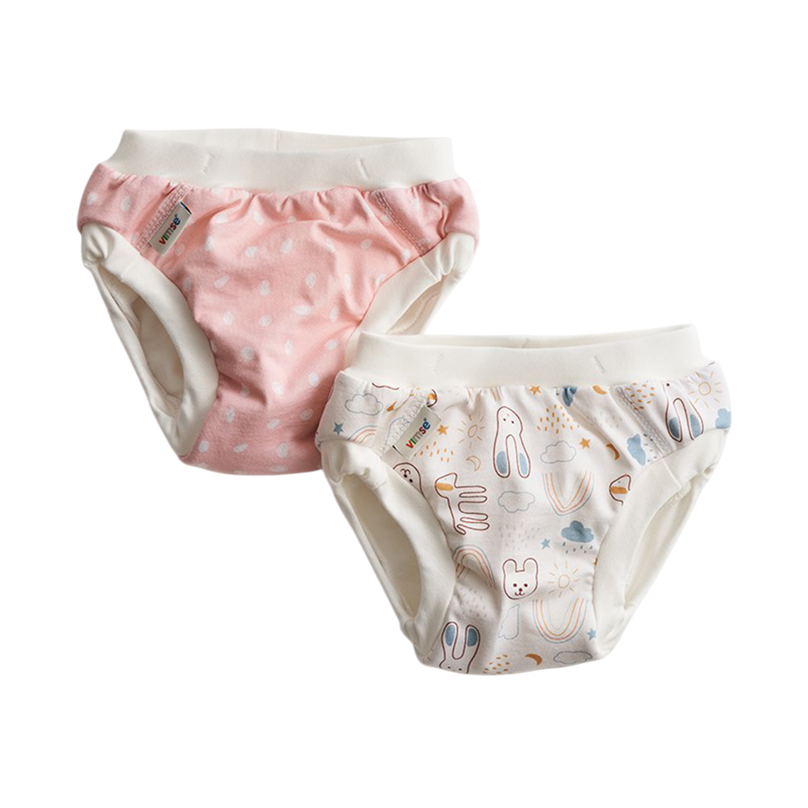 Training pants pink/teddy 2-pack