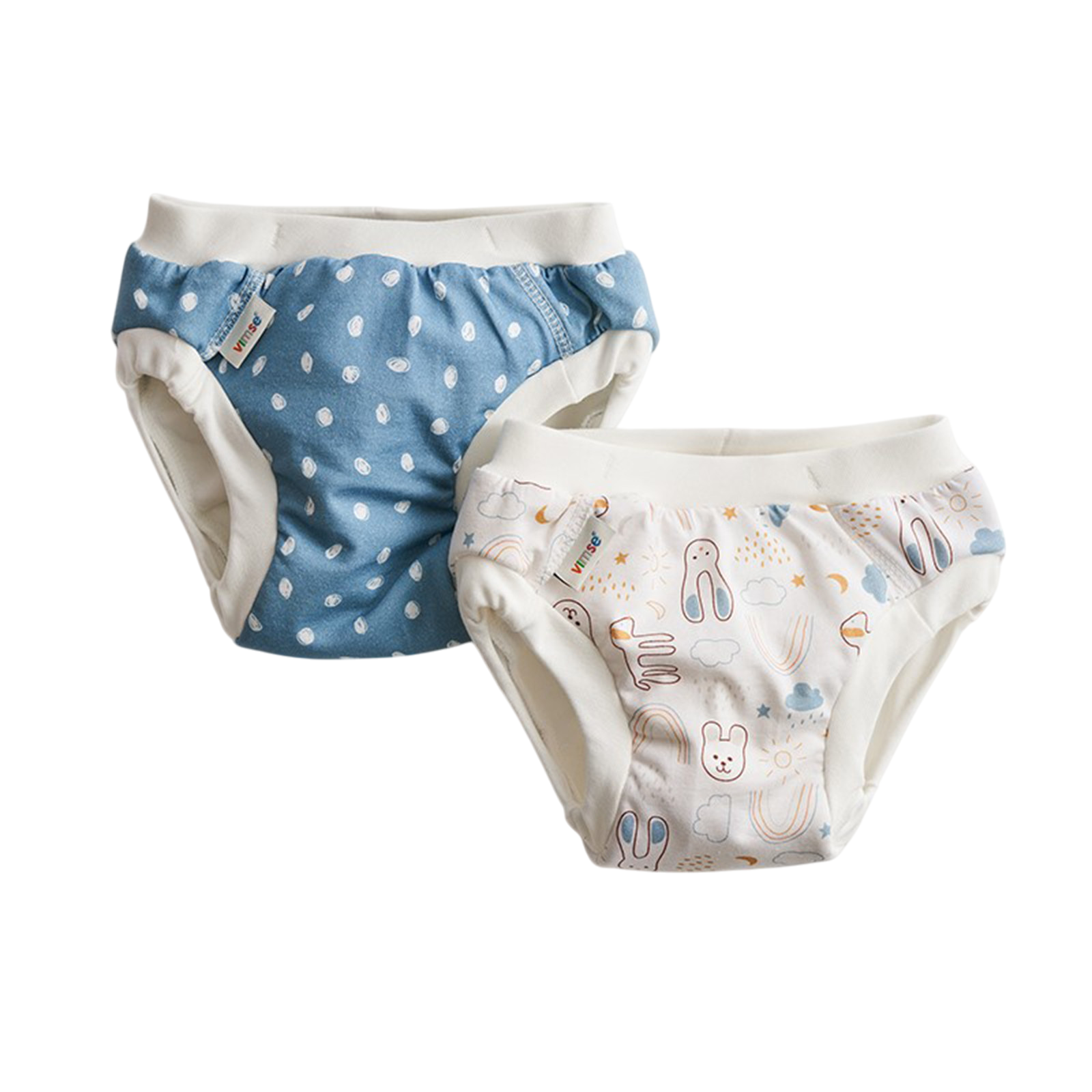 Training pants Blue/Teddy 2-pack