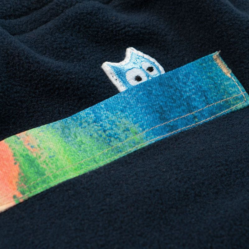 Pantalon polaire bio Step Galaxy True Navy / Bluebalu