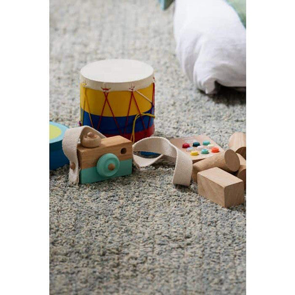 Tapis Twin Vieux bleu - XS